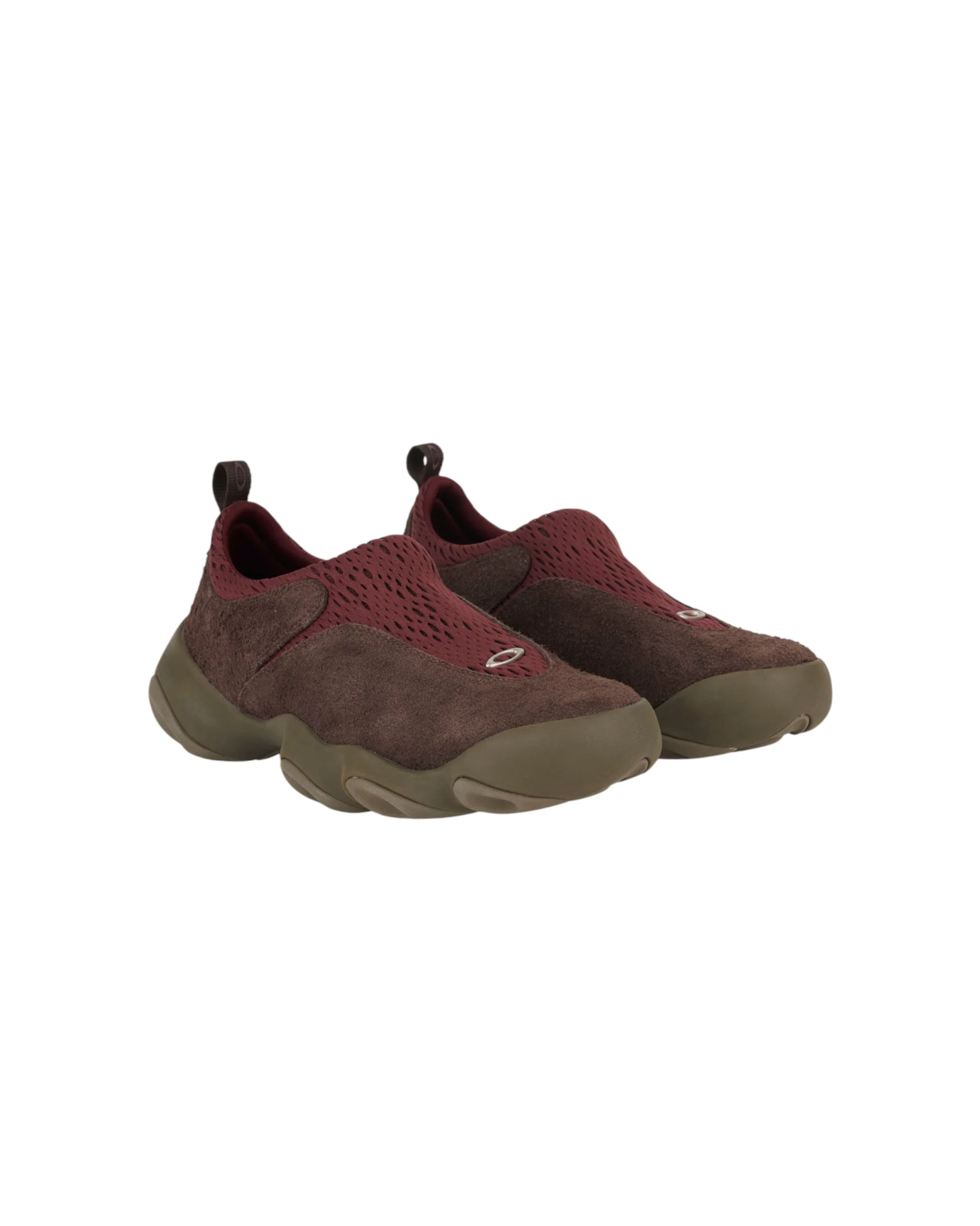Oakley Factory Team Hairy Suede Flesh - Ganache / Burgundy - Image 4