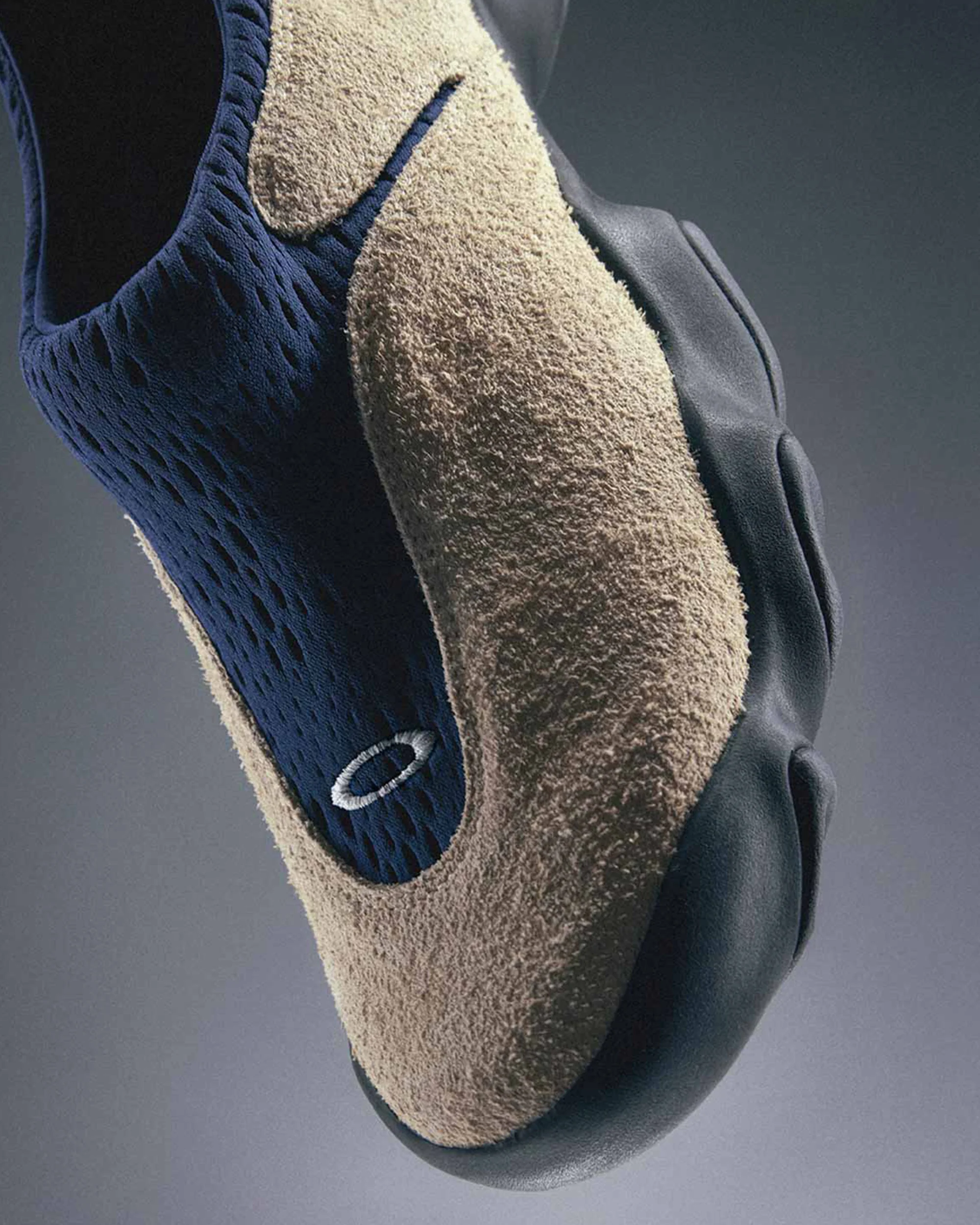 Oakley Factory Team Hairy Suede Flesh - Sand/ Blue - Image 9