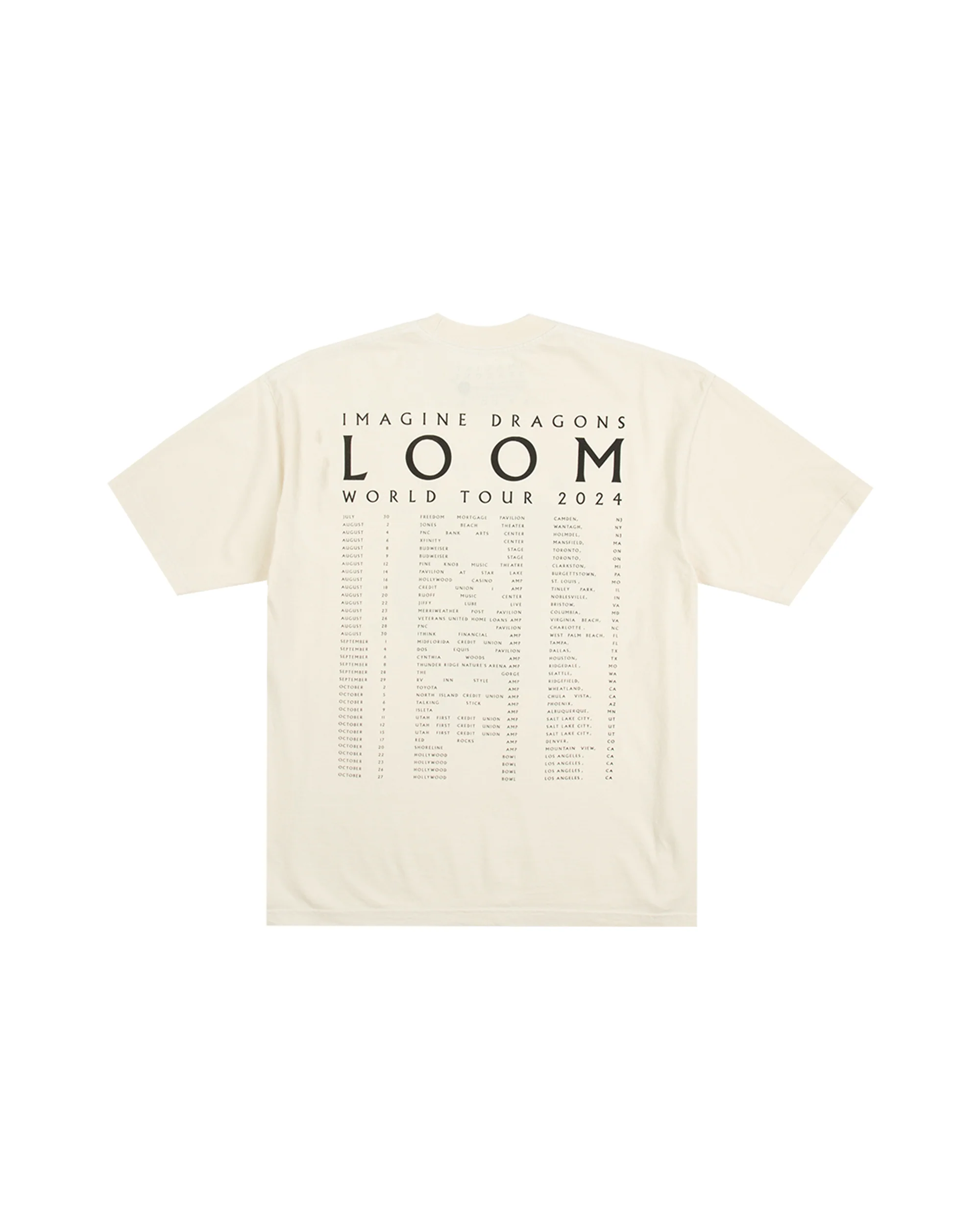 Off White Tour Tee - Image 5