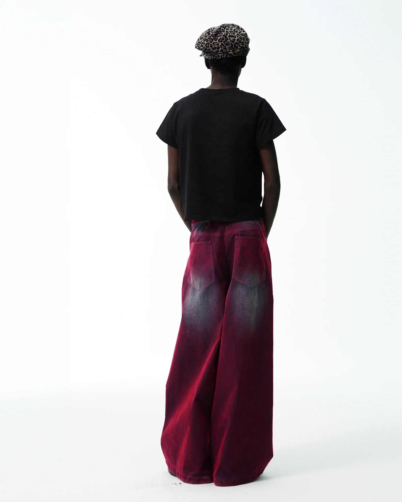 Oil Slick Iridescent Wide Leg Denim - Image 13