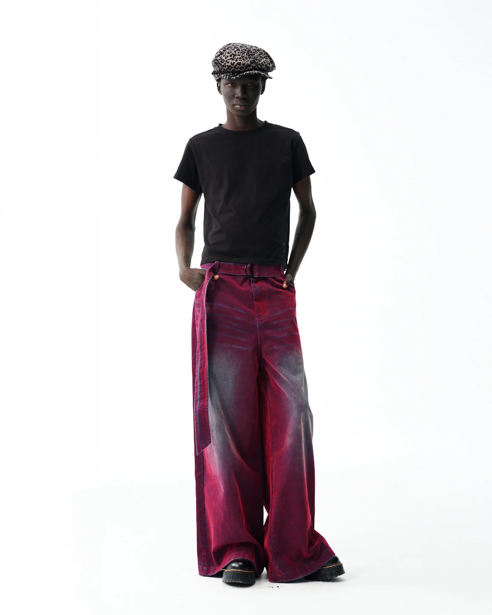 Oil Slick Iridescent Wide Leg Denim - Image 16