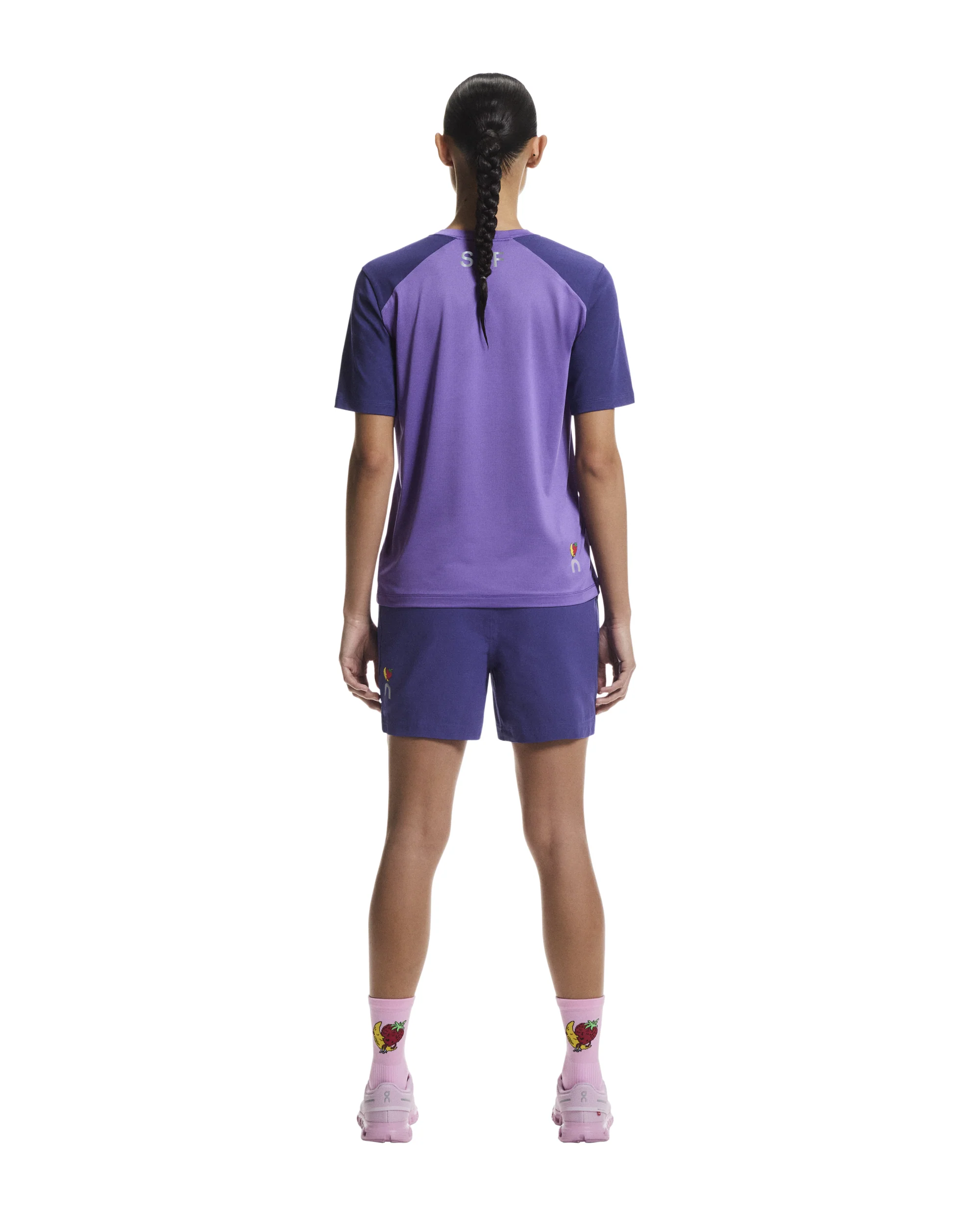 Sky High Farm x On Trek Tee Women's - Twilight - Image 2
