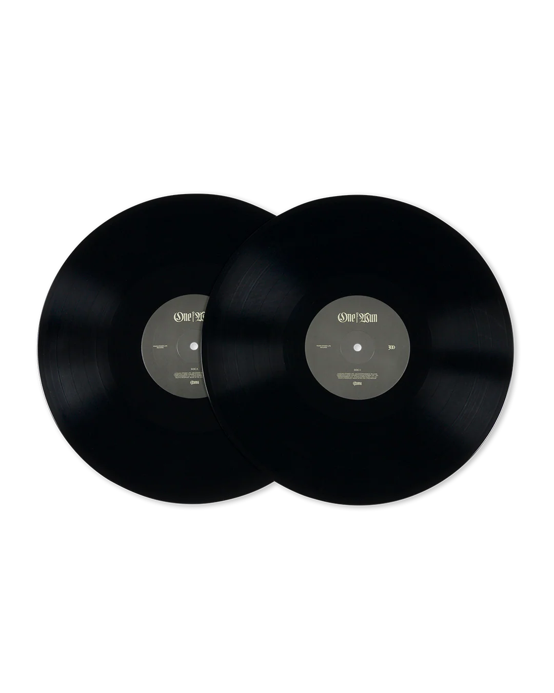 ONE OF WUN BLACK 2LP VINYL - Image 5