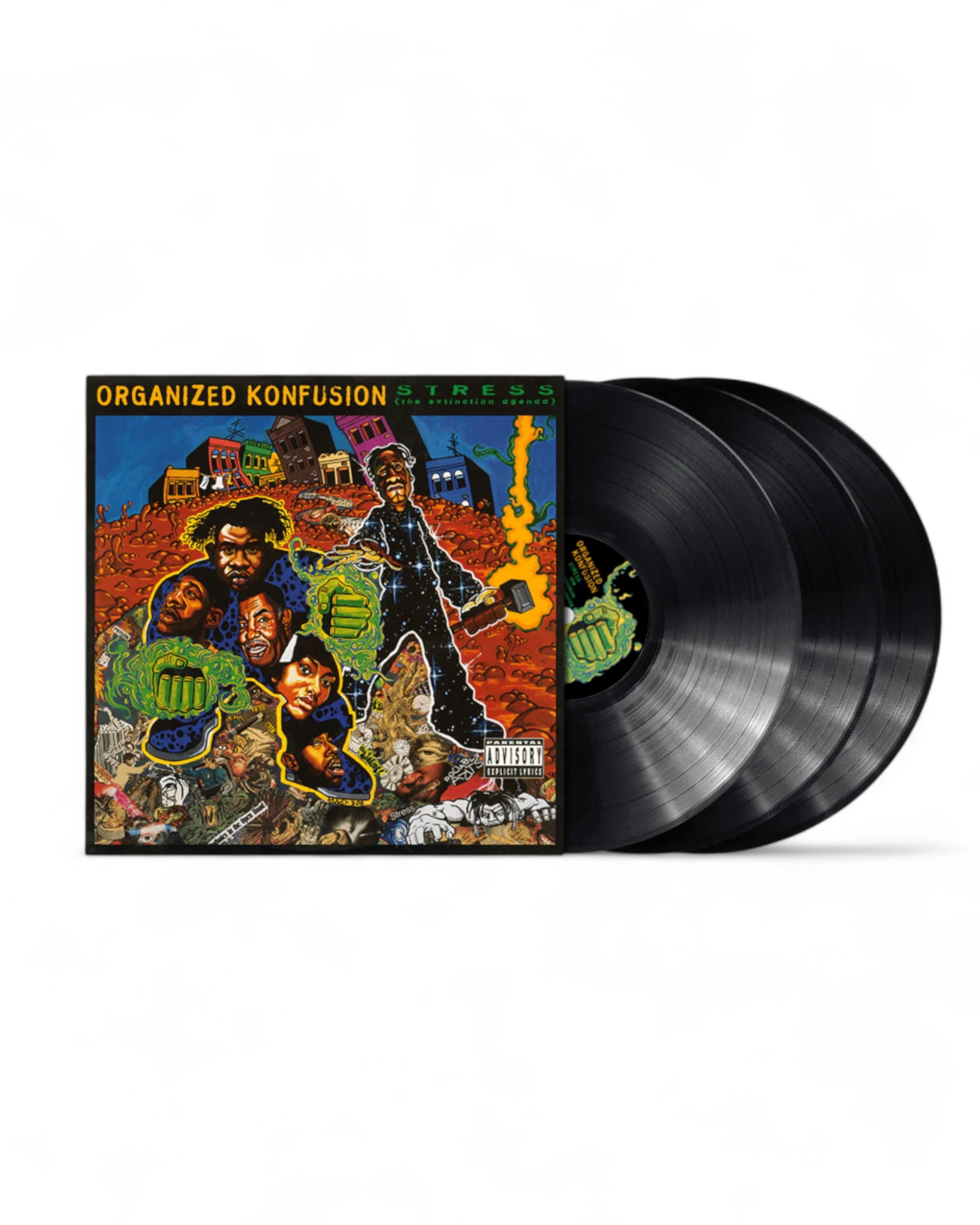 Organized Konfusion - Stress: The Extinction Agenda (30th Anniversary Deluxe Edition) (3xLP + Trifold)