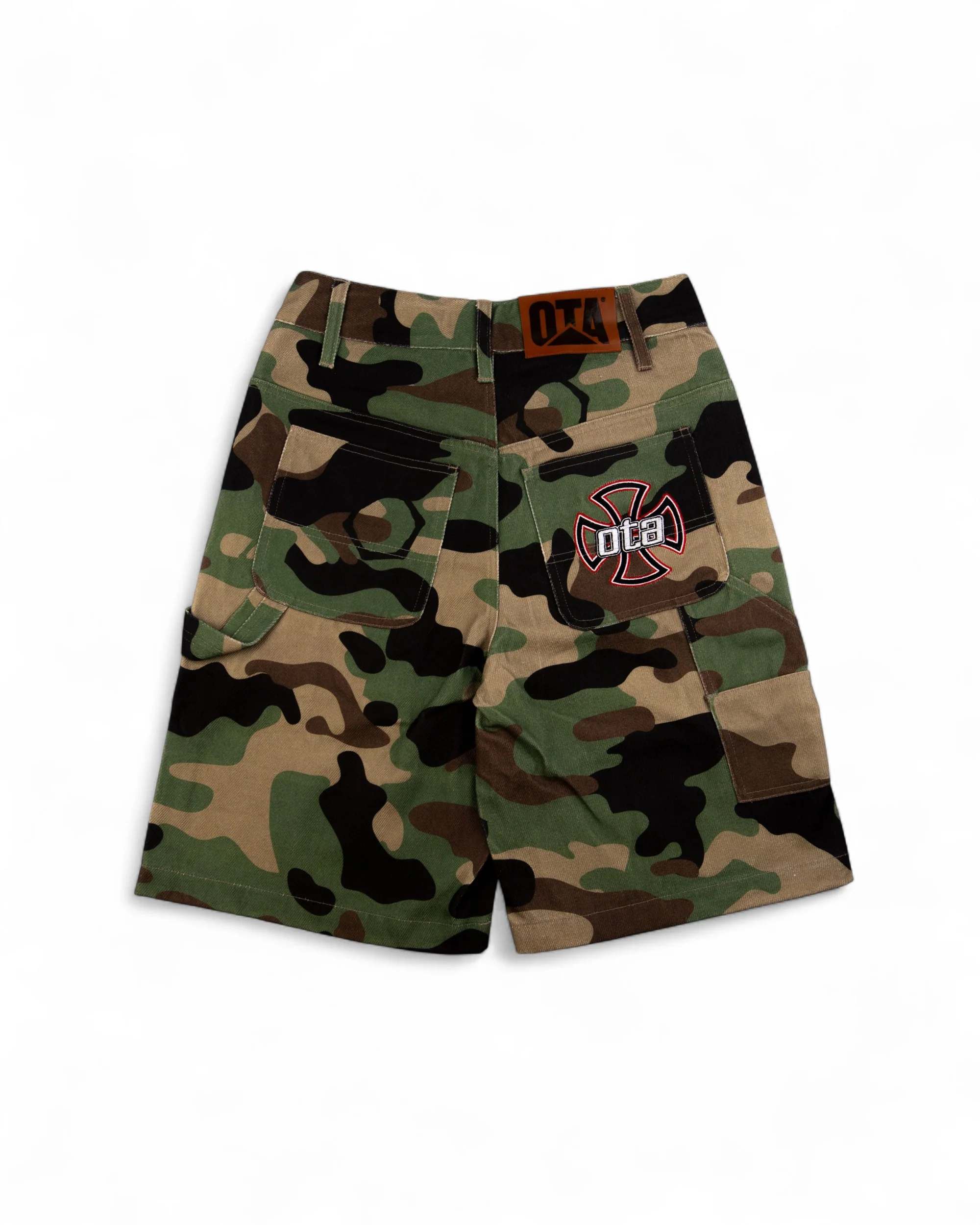 OTA Military Camo Martyrdom Double Knee Work Shorts - Image 2