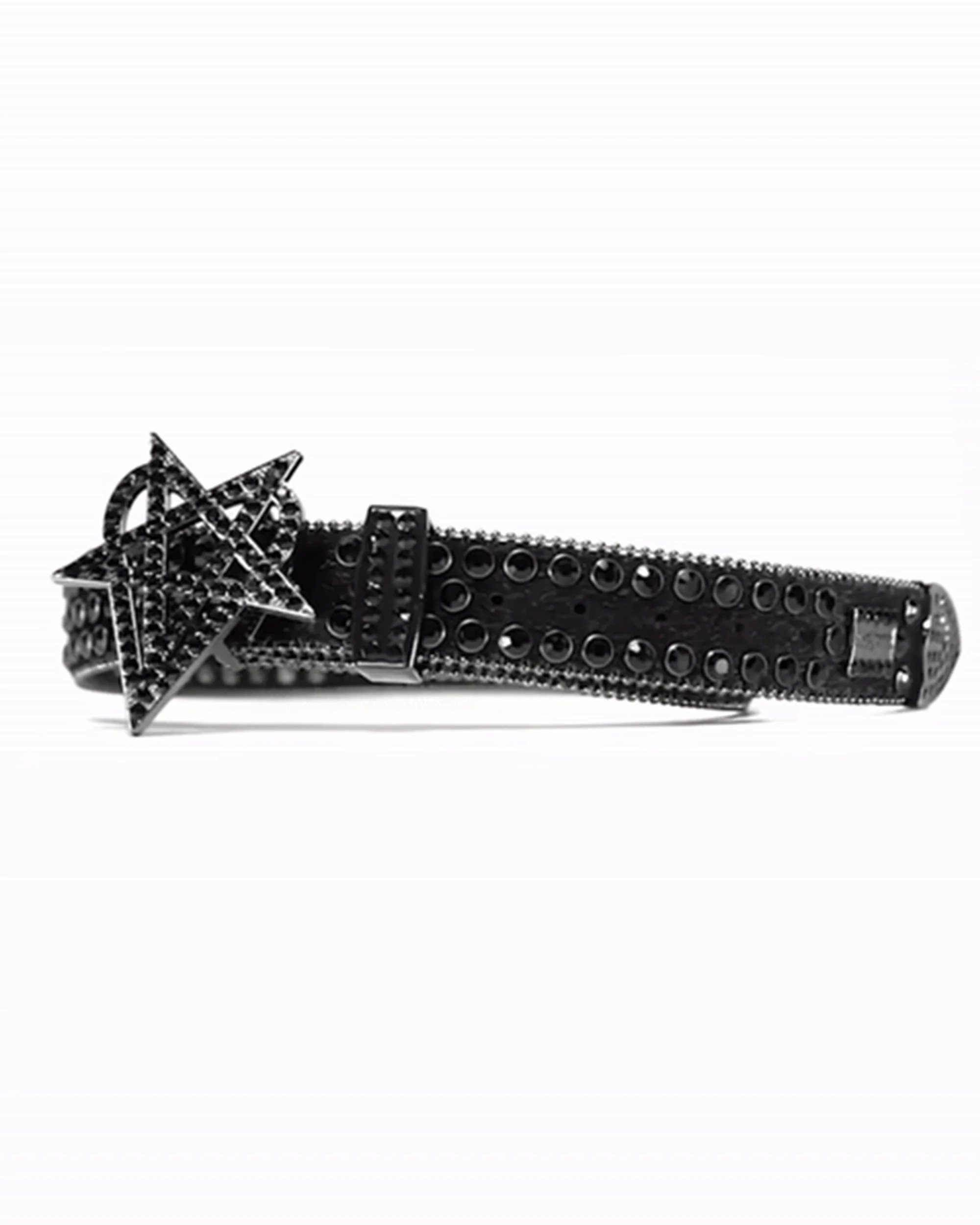 "OVD STUDDED BELT" - BLACK" - Image 2