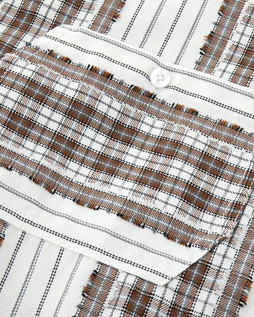 Oversized Patchwork Summer Shirt - Image 10