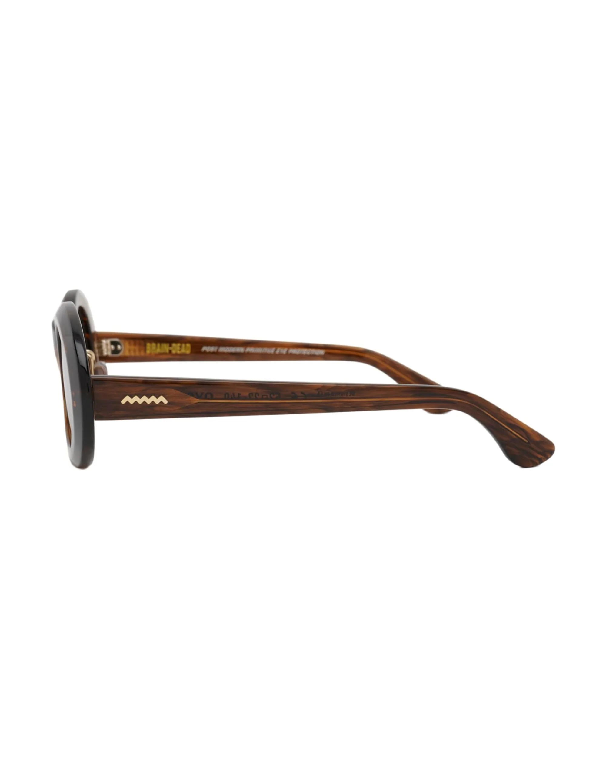 Oyster Post Modern Primitive Eye Protection - Tortoise Smoke - Image 3