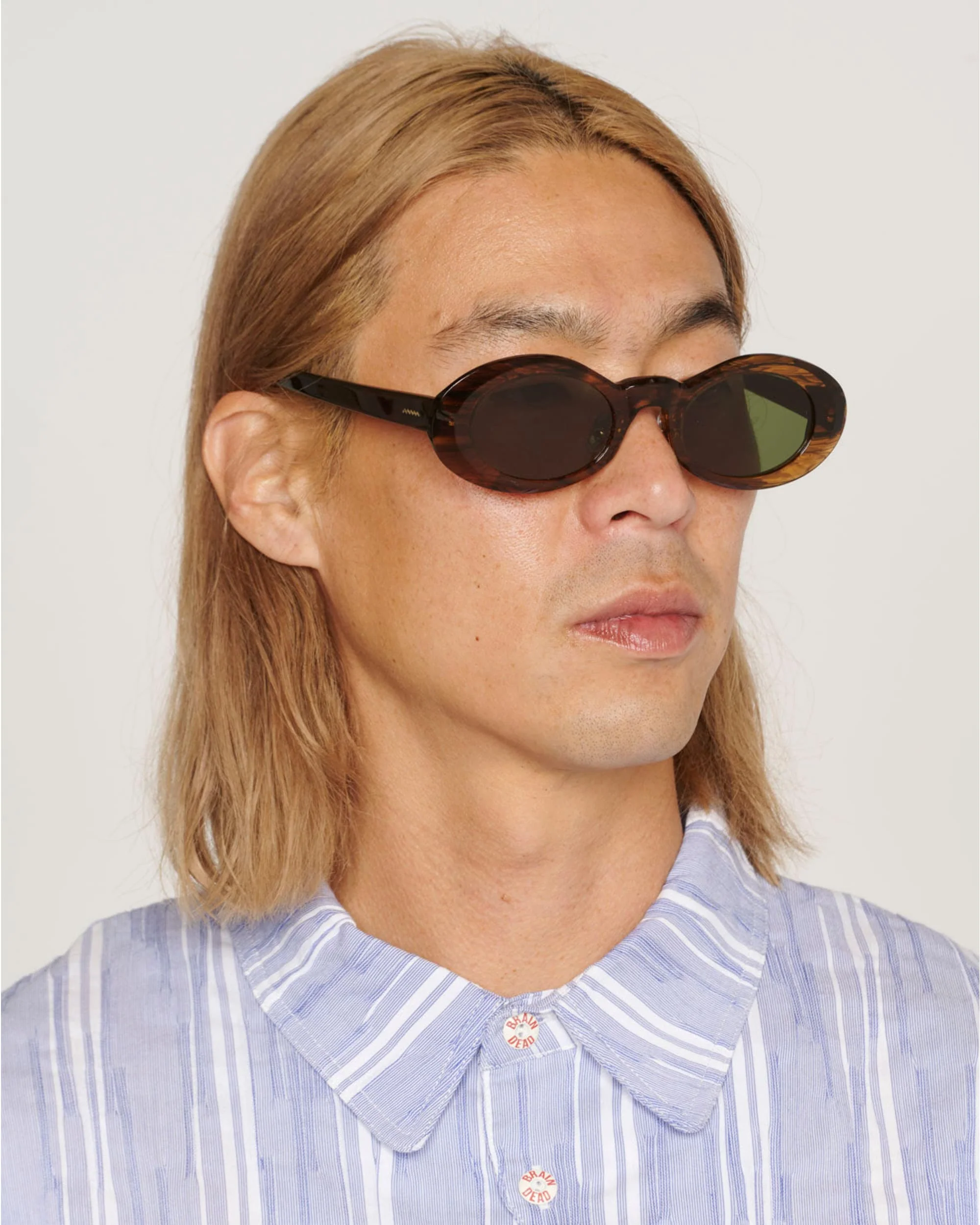 Oyster Post Modern Primitive Eye Protection - Tortoise Smoke - Image 4
