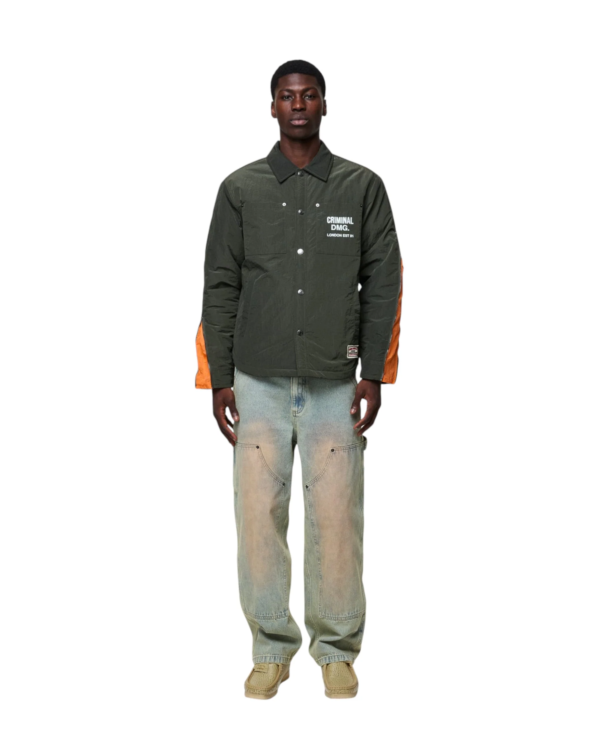 PADDED NYLON SHIRT - Image 2