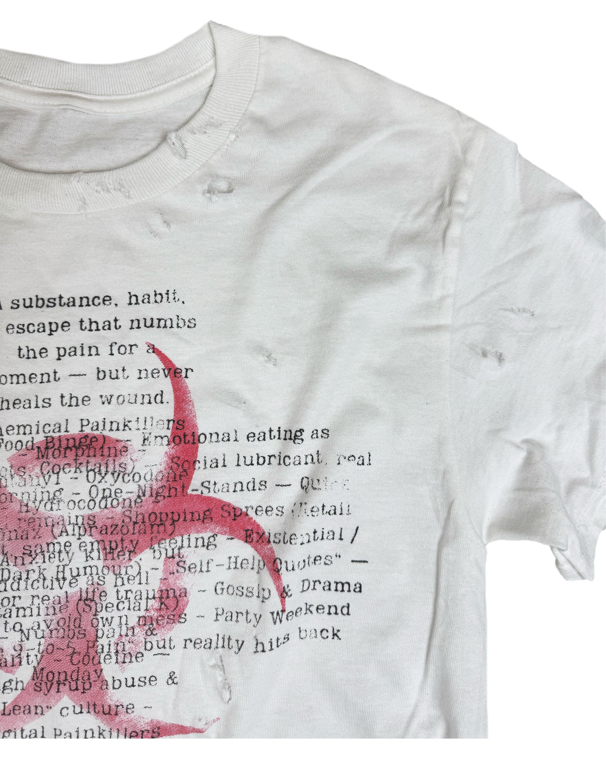PAINKILLER - DISTRESSED T-SHIRT | UNISEX - Image 6