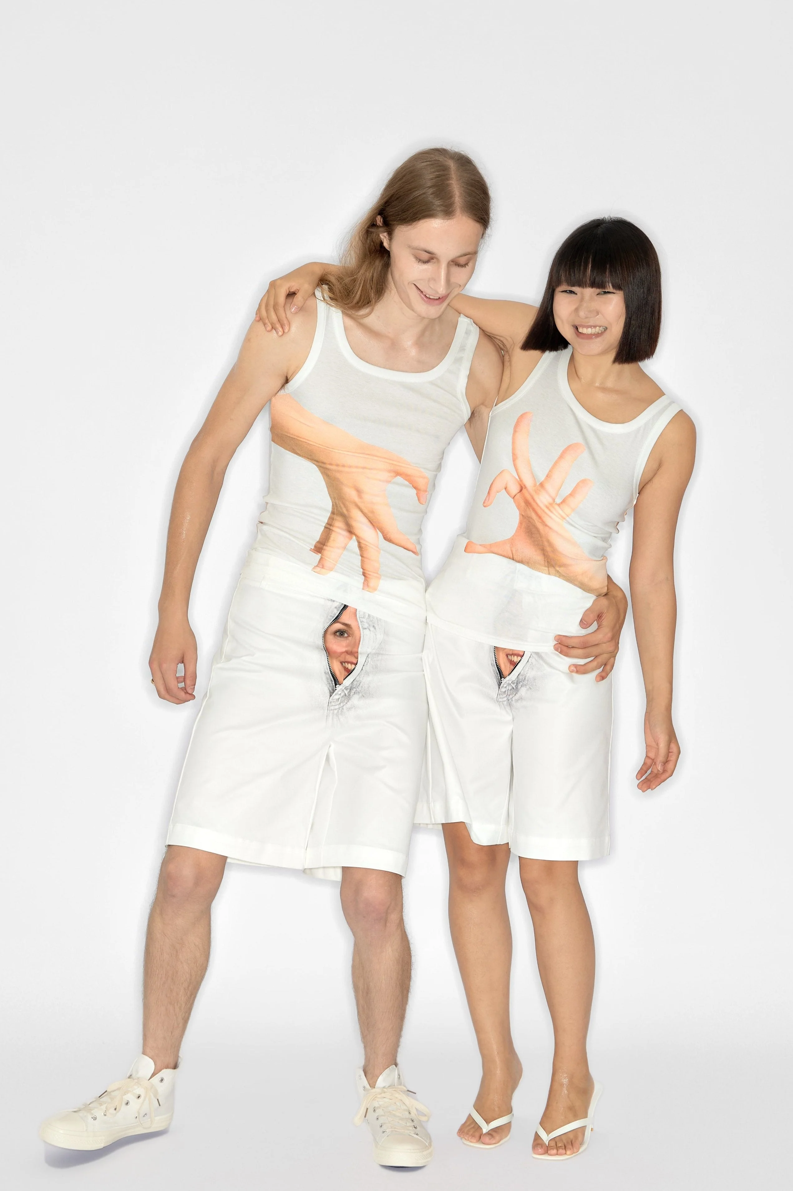 Pale Heart Hands Tank Top - Image 14