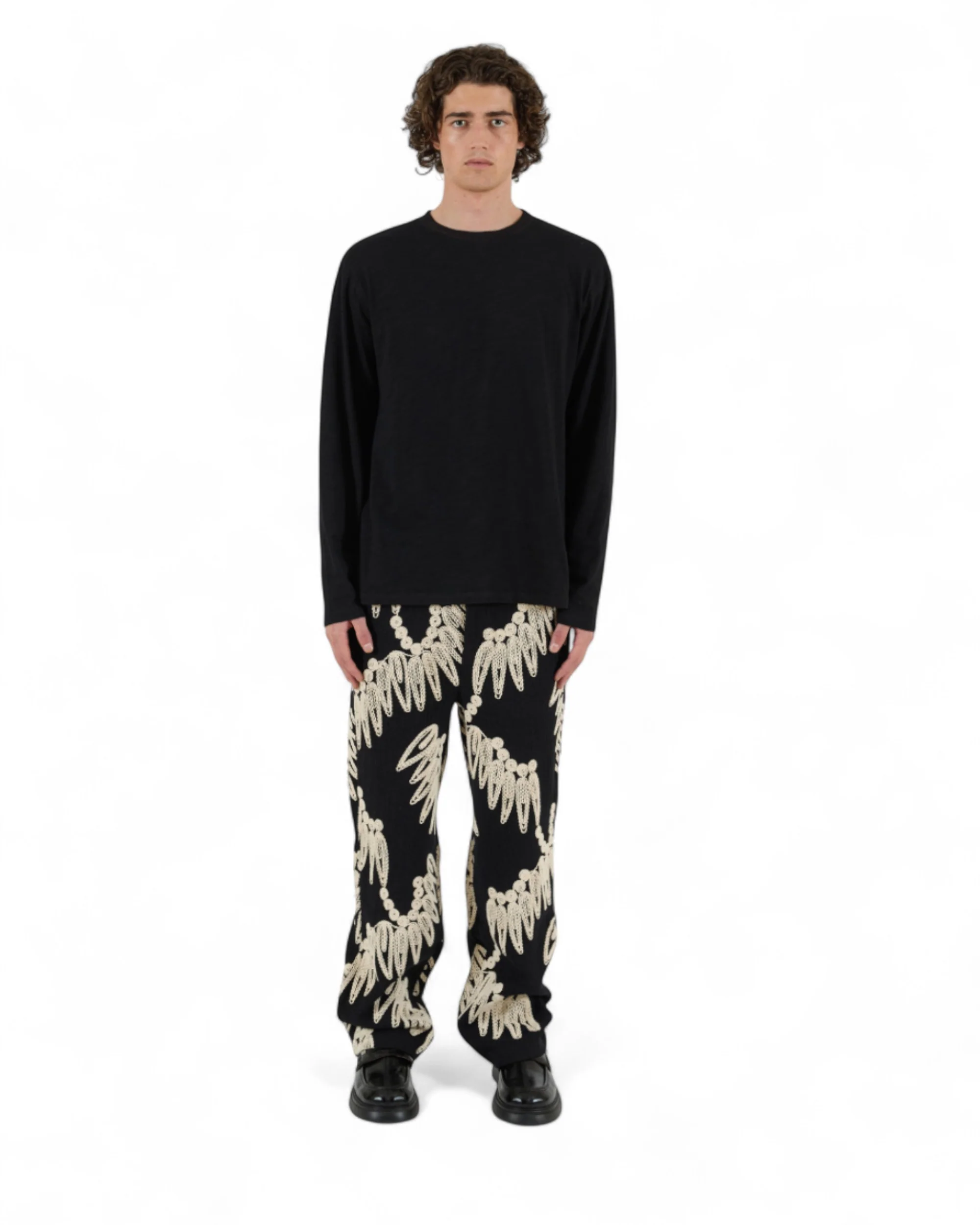 Palmetto Embroidered Pants - Image 3