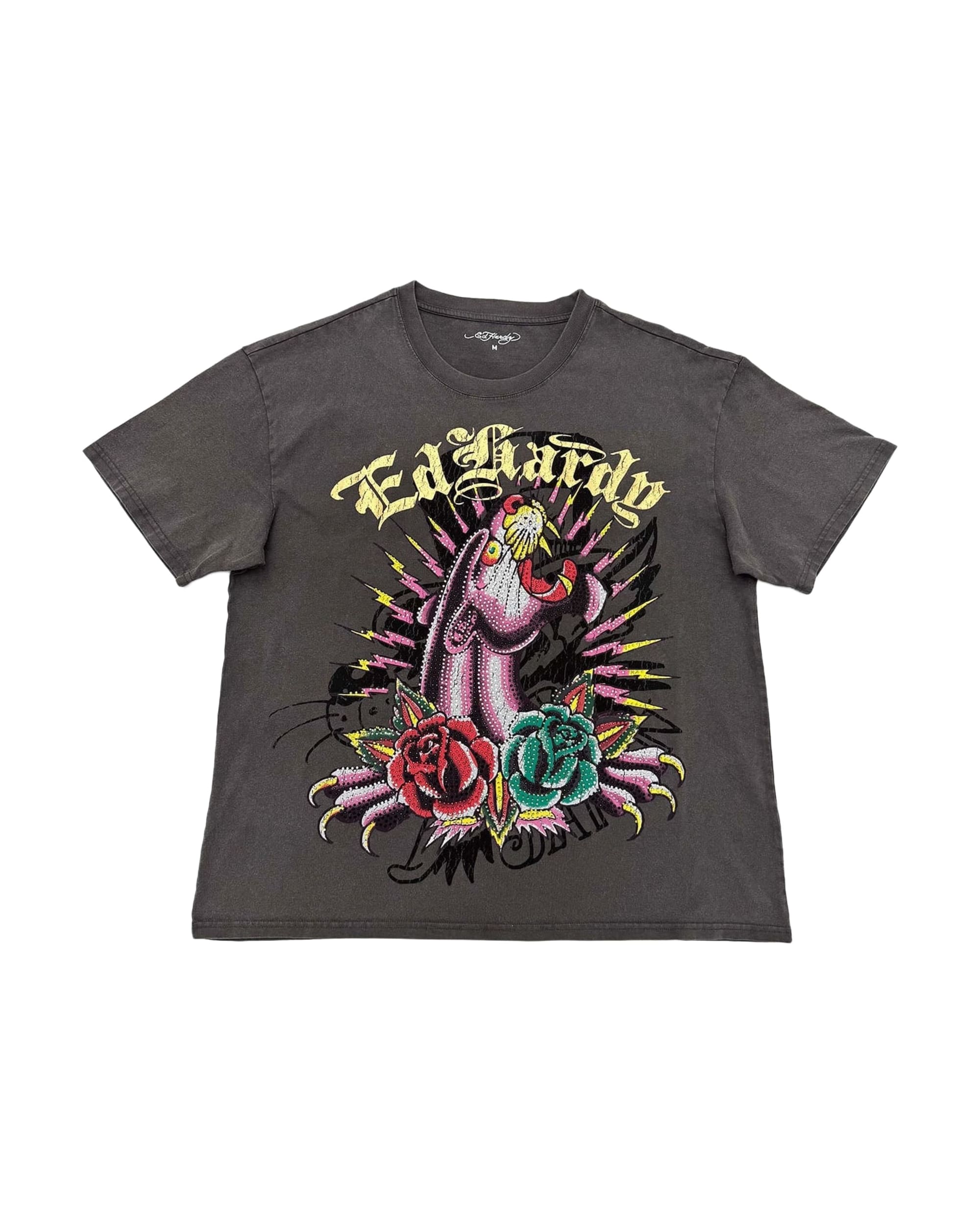 Panther Rose Boxy Tee