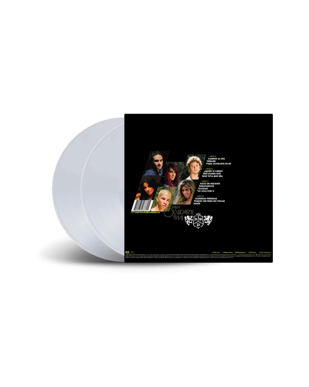 Para Olvidarte De Mí 2LP Vinyl - Image 2