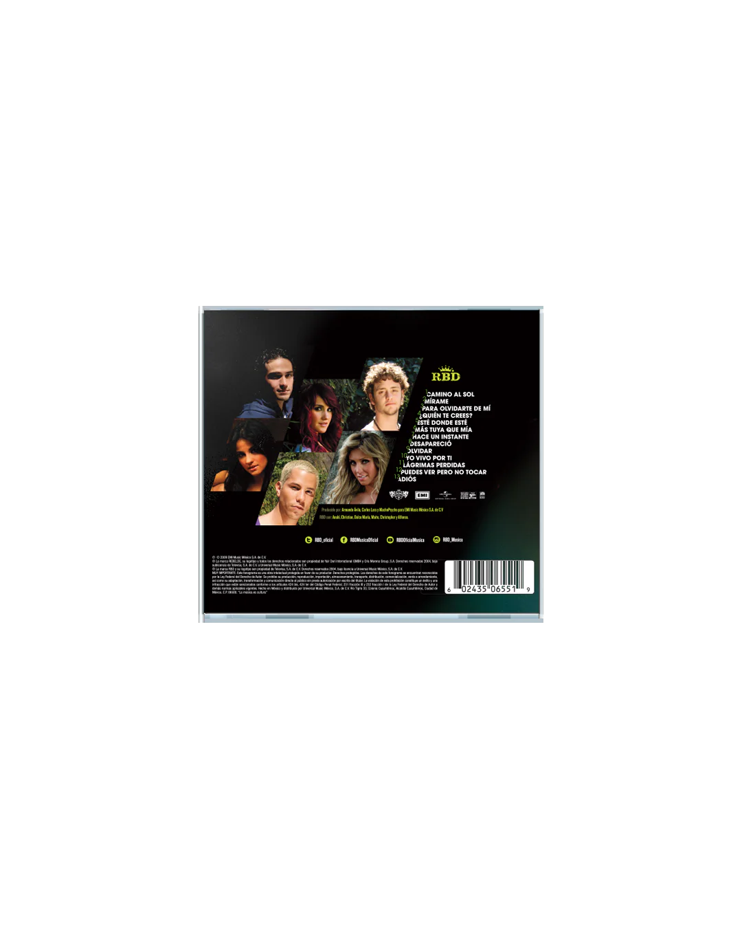 Para Olvidarte De Mí CD - Image 2