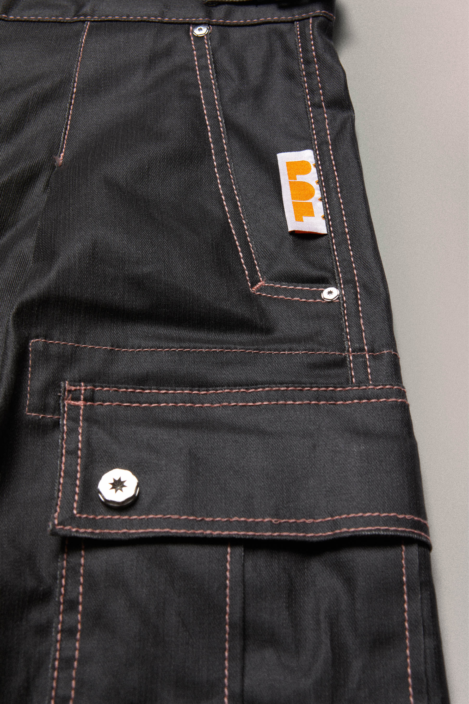 Paracadute Cargo Pants - Black - Image 13