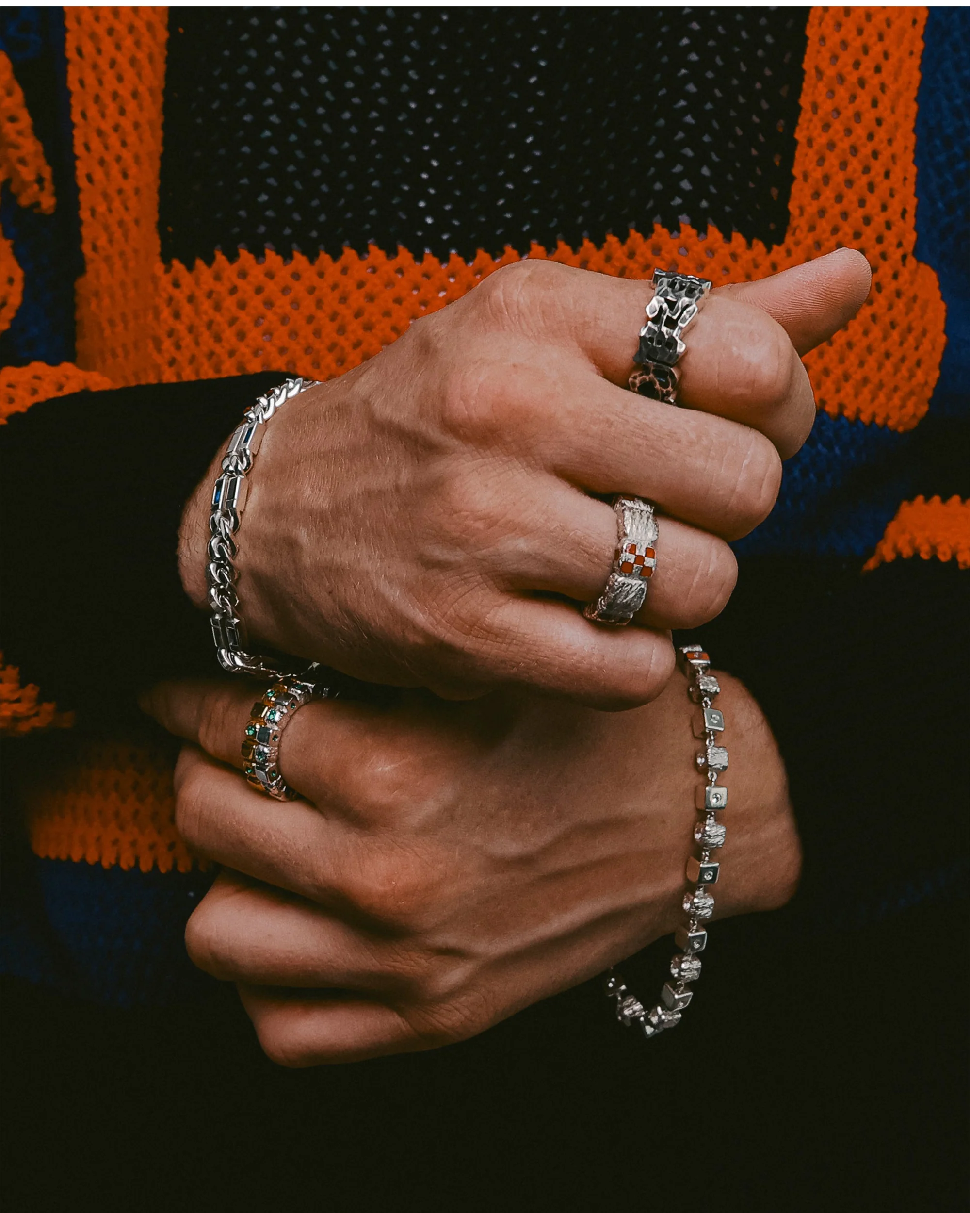 Paradiso Bracelet (Silver 925/Black Sapphire) - Image 4