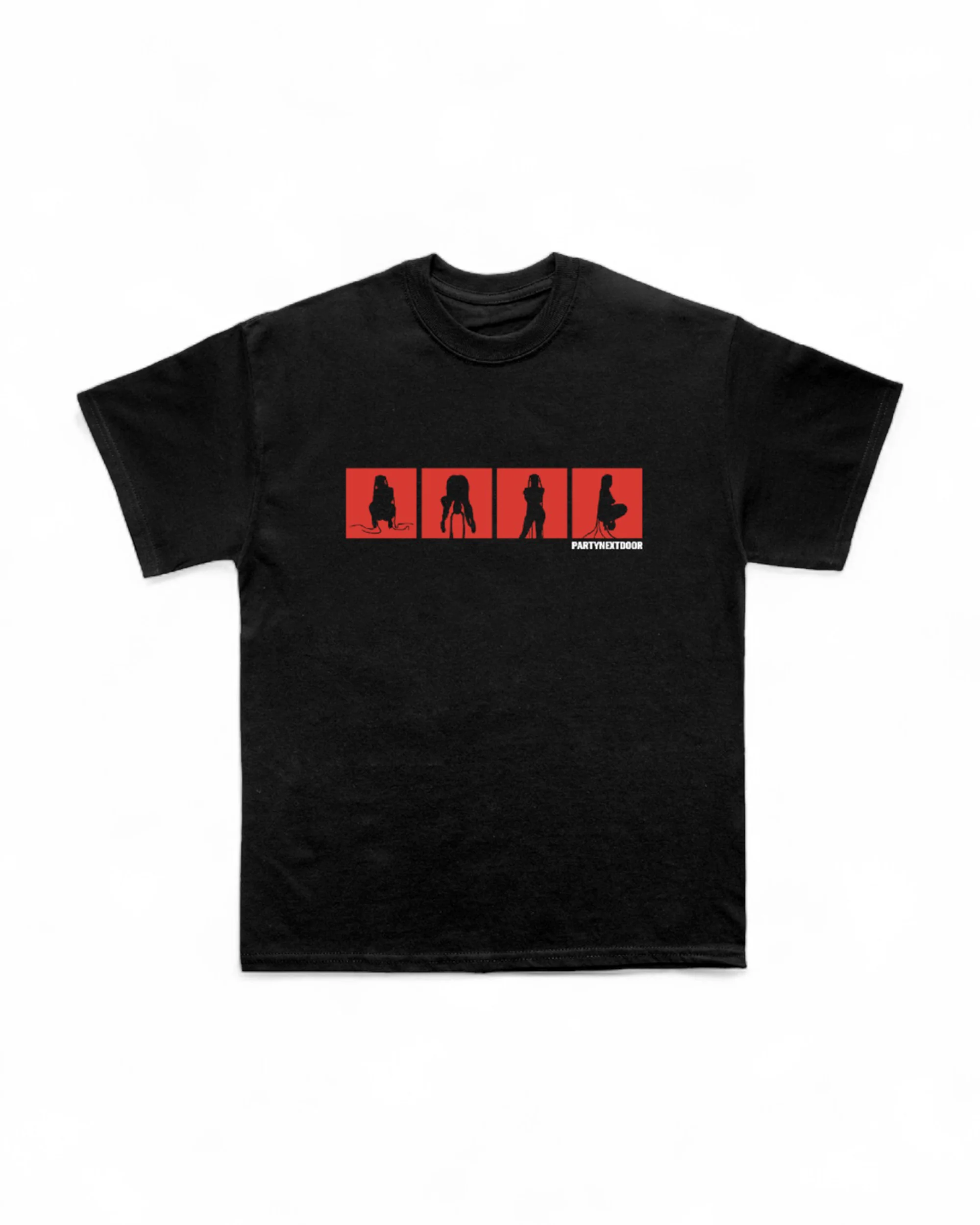 PARTYNEXTDOOR 4 Black Logo T-shirt