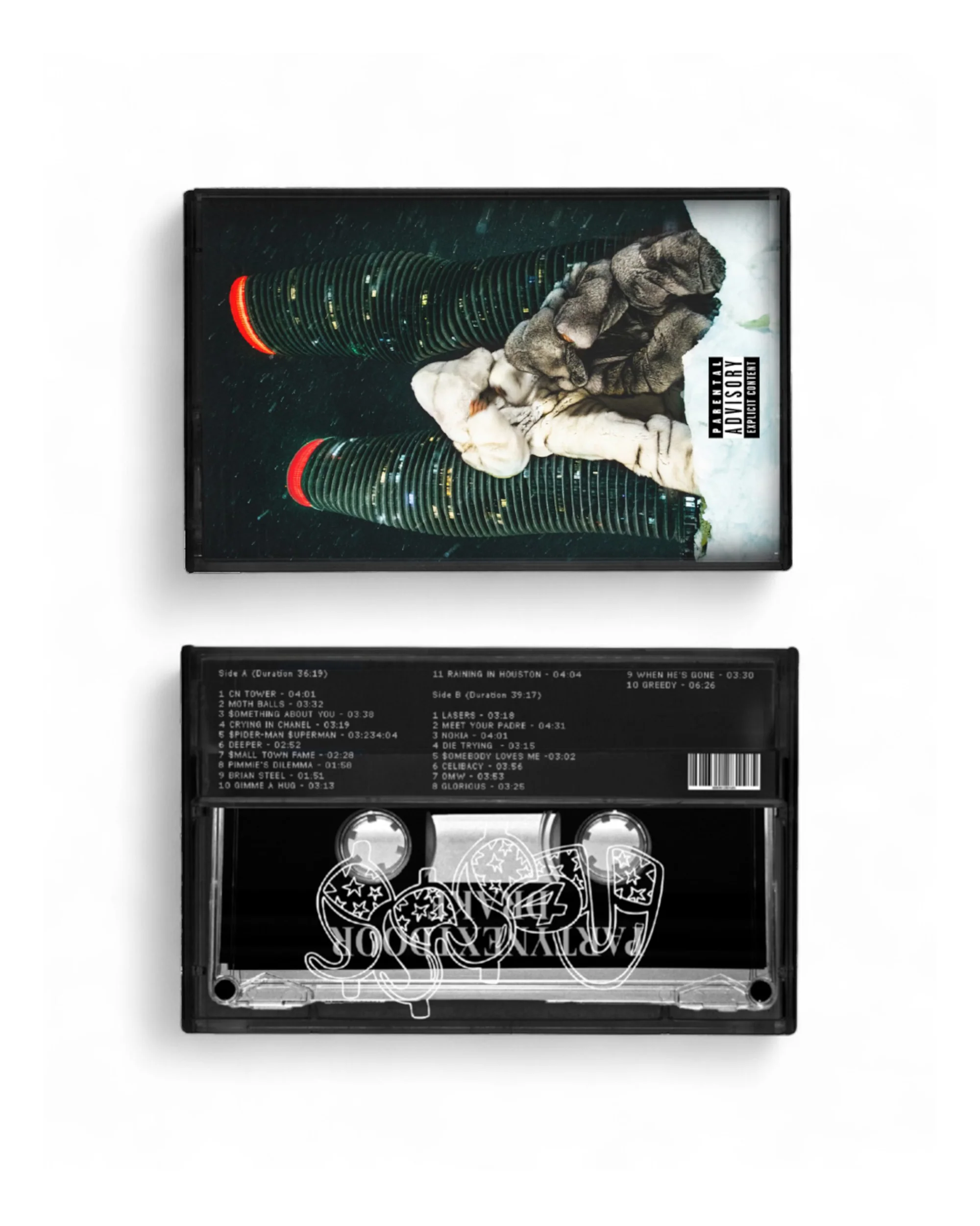 PARTYNEXTDOOR & Drake - $ome $exy $ongs 4 U Cassette - Image 2