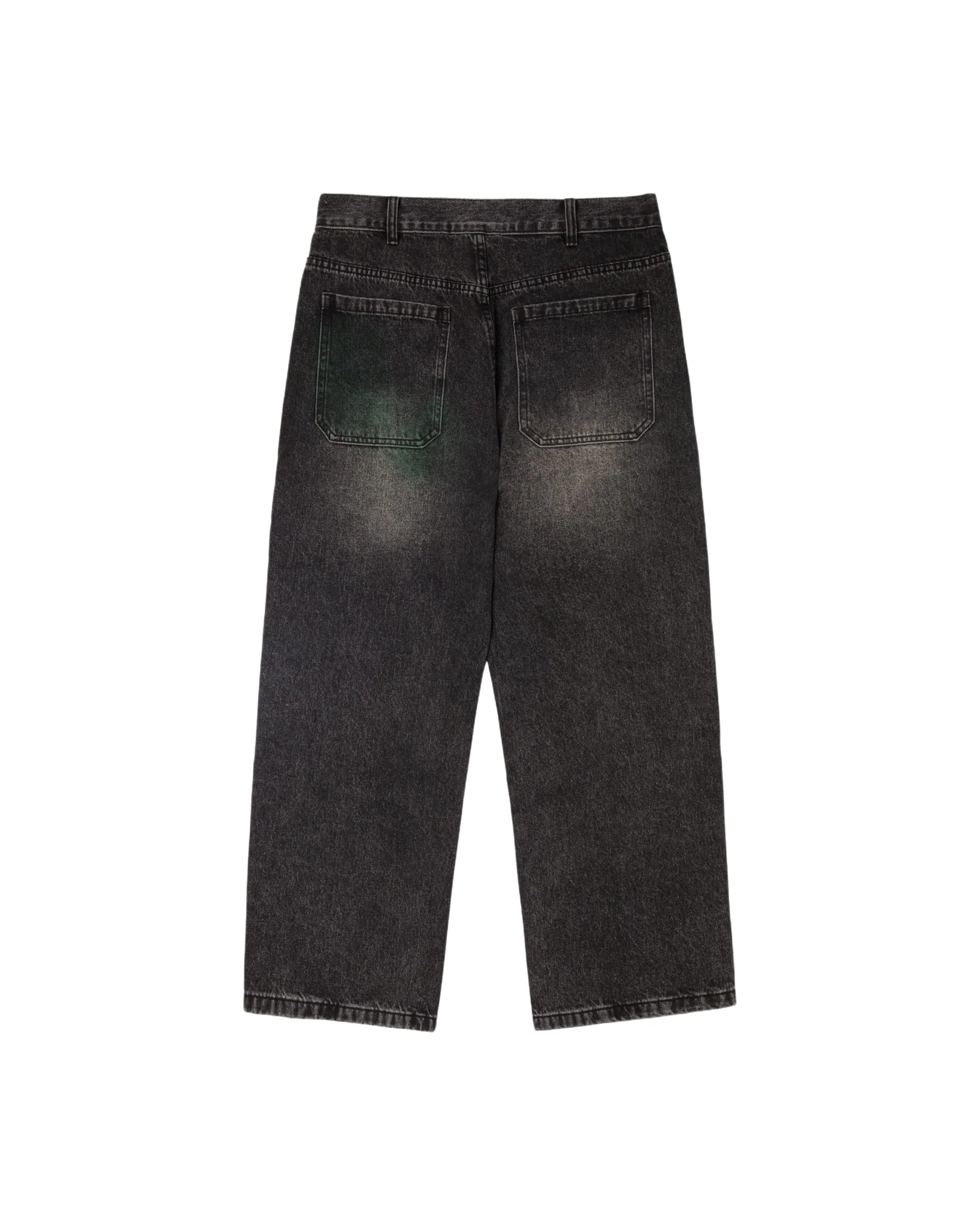 PASTEL DENIM JEANS - BLACK WASH - Image 5