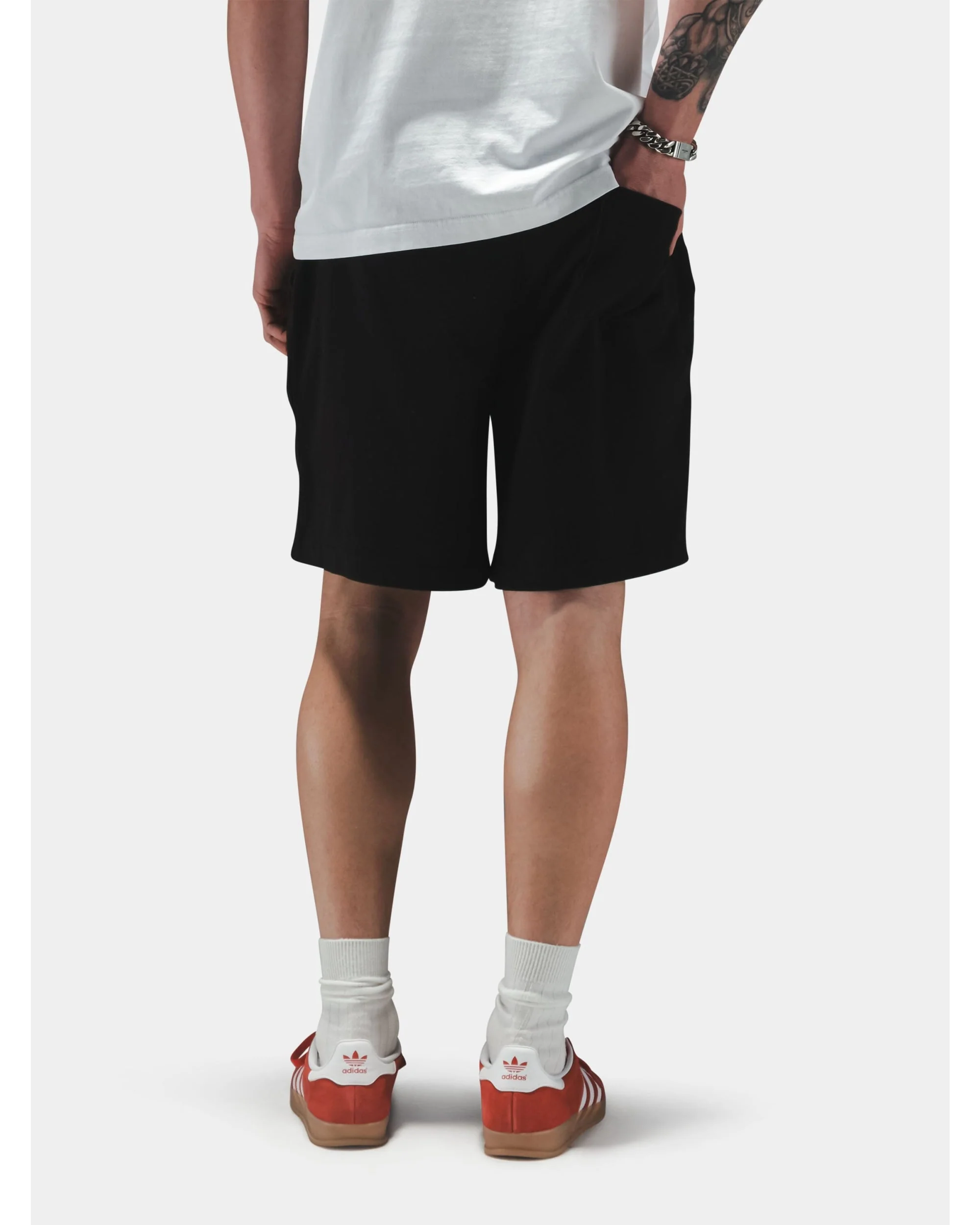 PATCHED JERSEY SHORT - Image 10
