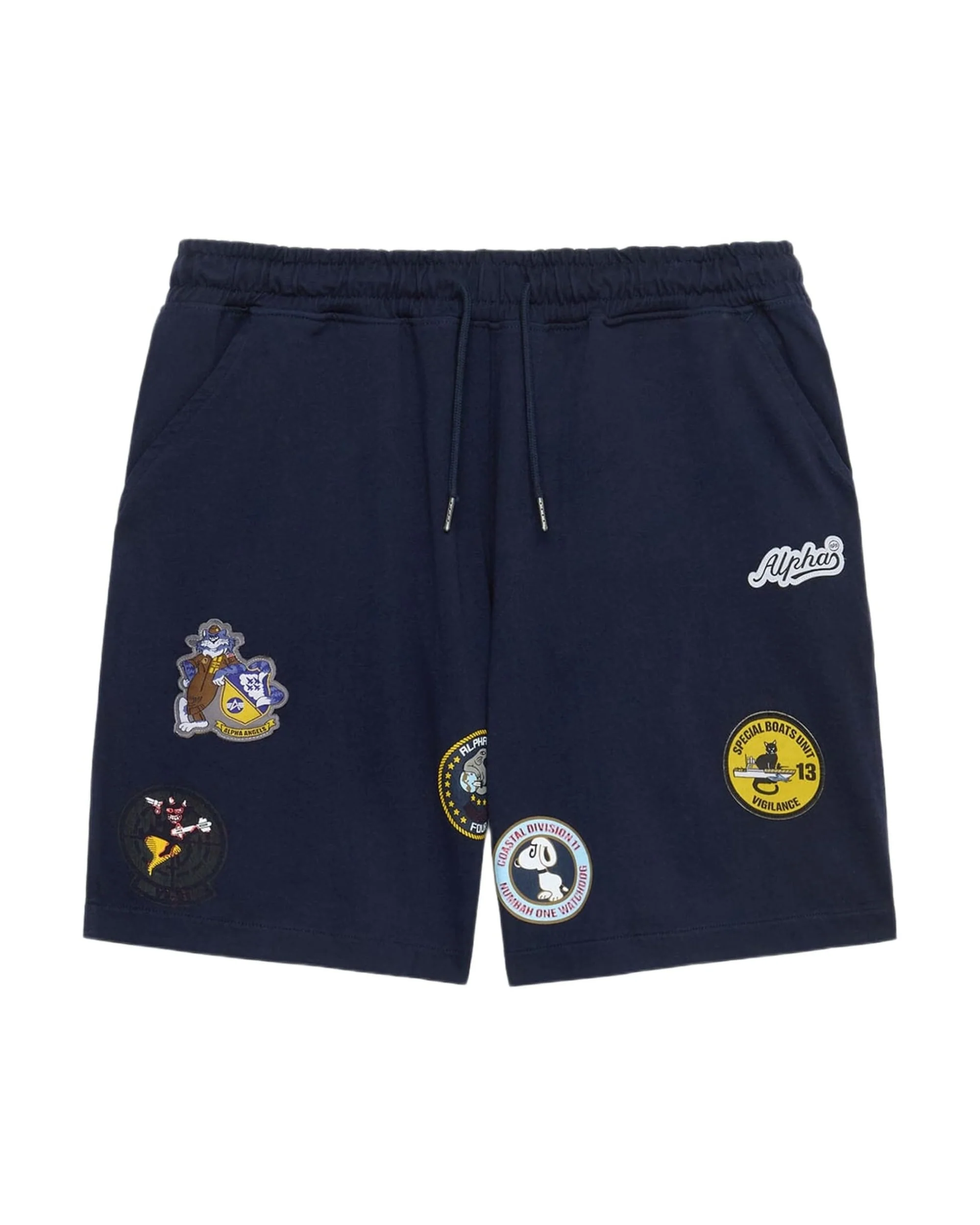 PATCHED JERSEY SHORT - Image 4