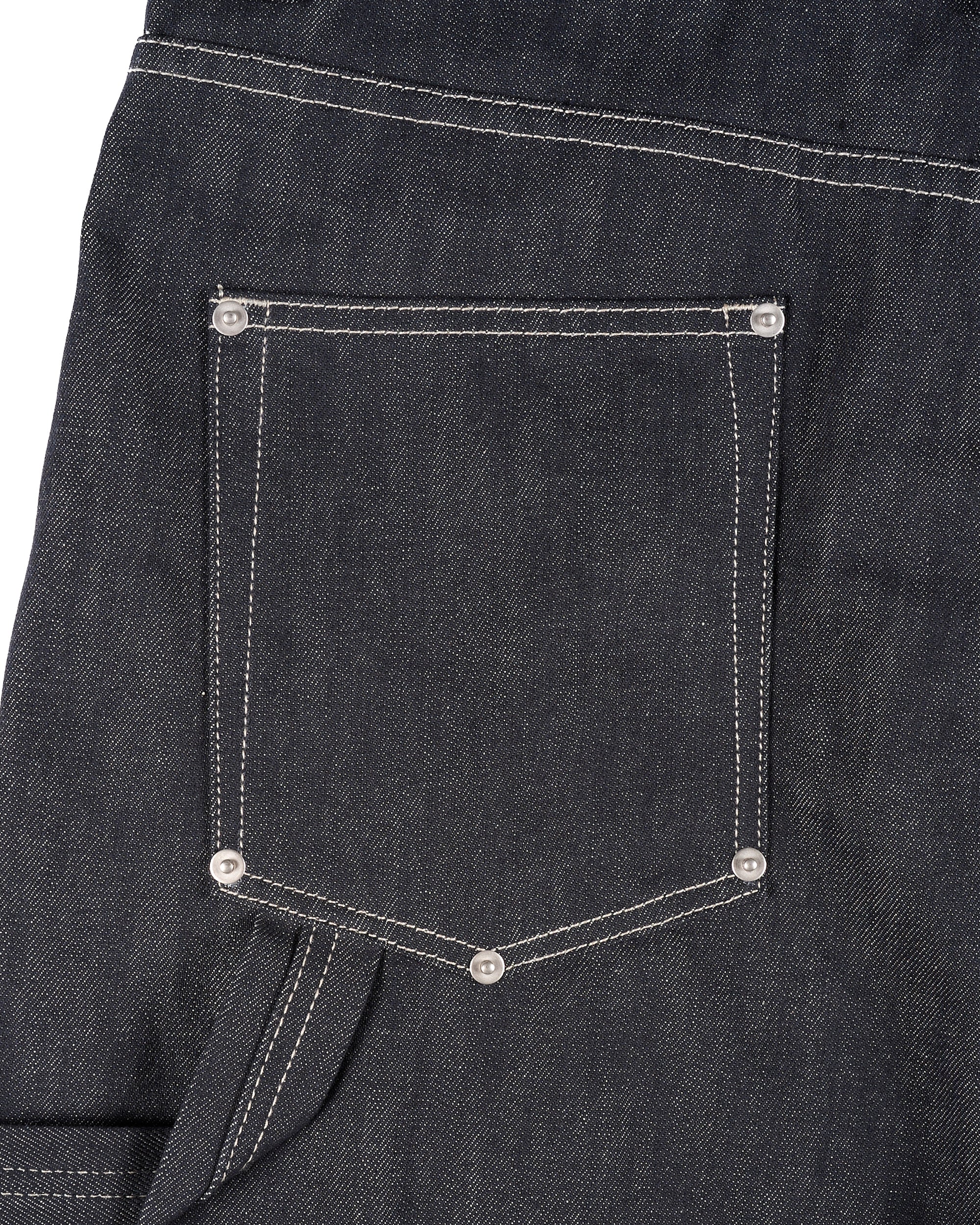 PATCHWORK RAW DENIM JEANS - Image 30