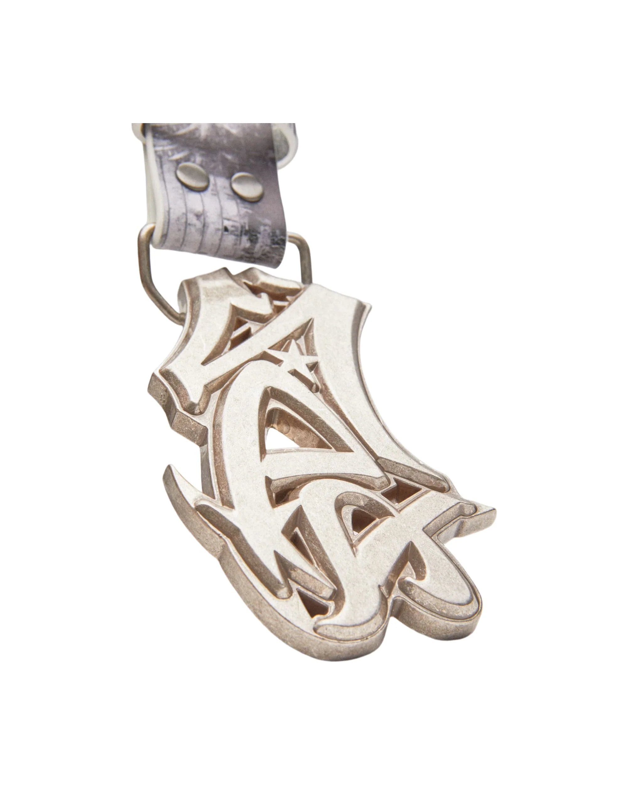 PDF x Stolen Arts Graffiti Belt - White - Image 3