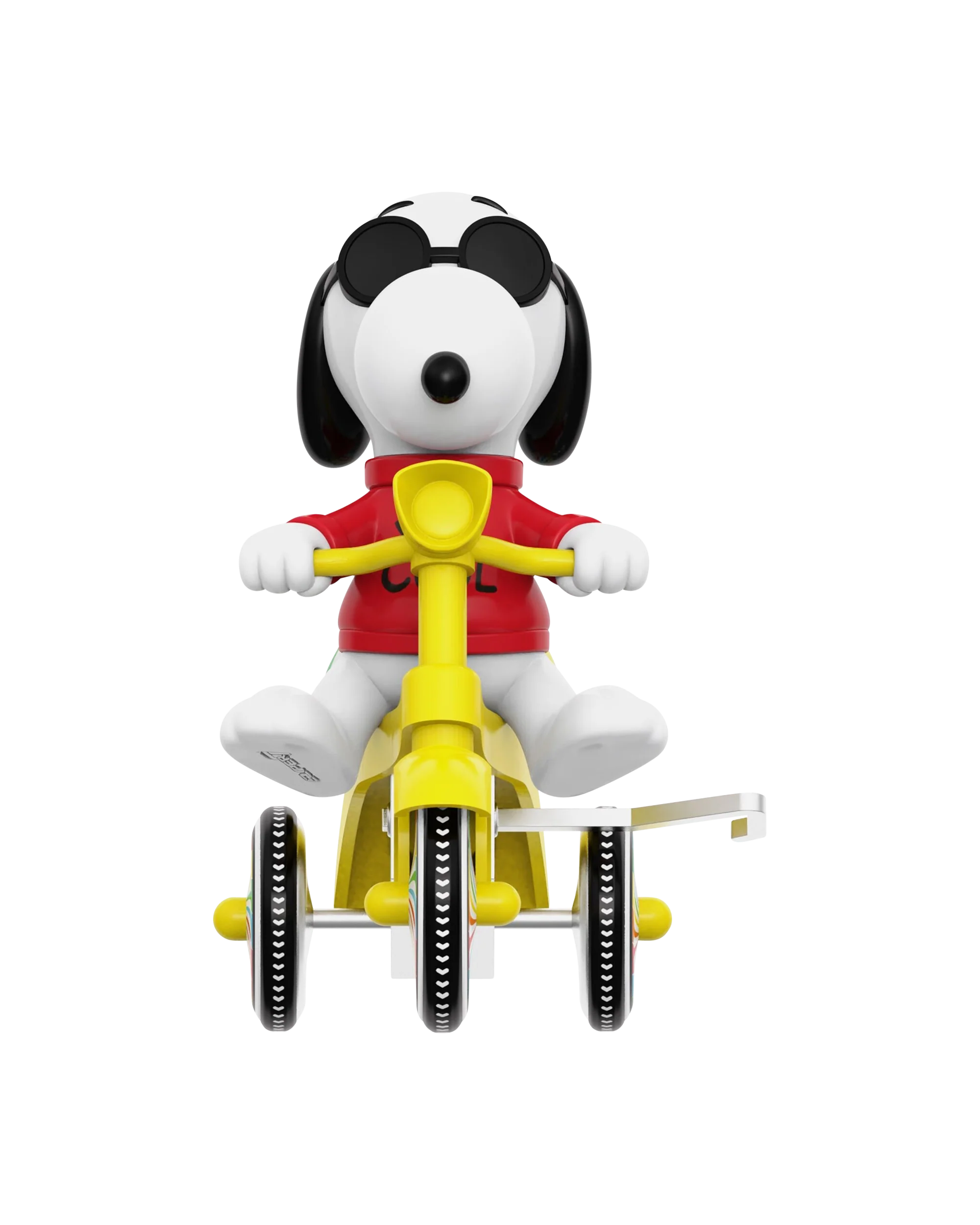 Peanuts Super Cycles - Joe Cool (Red w/ Yellow Trike) - Image 4