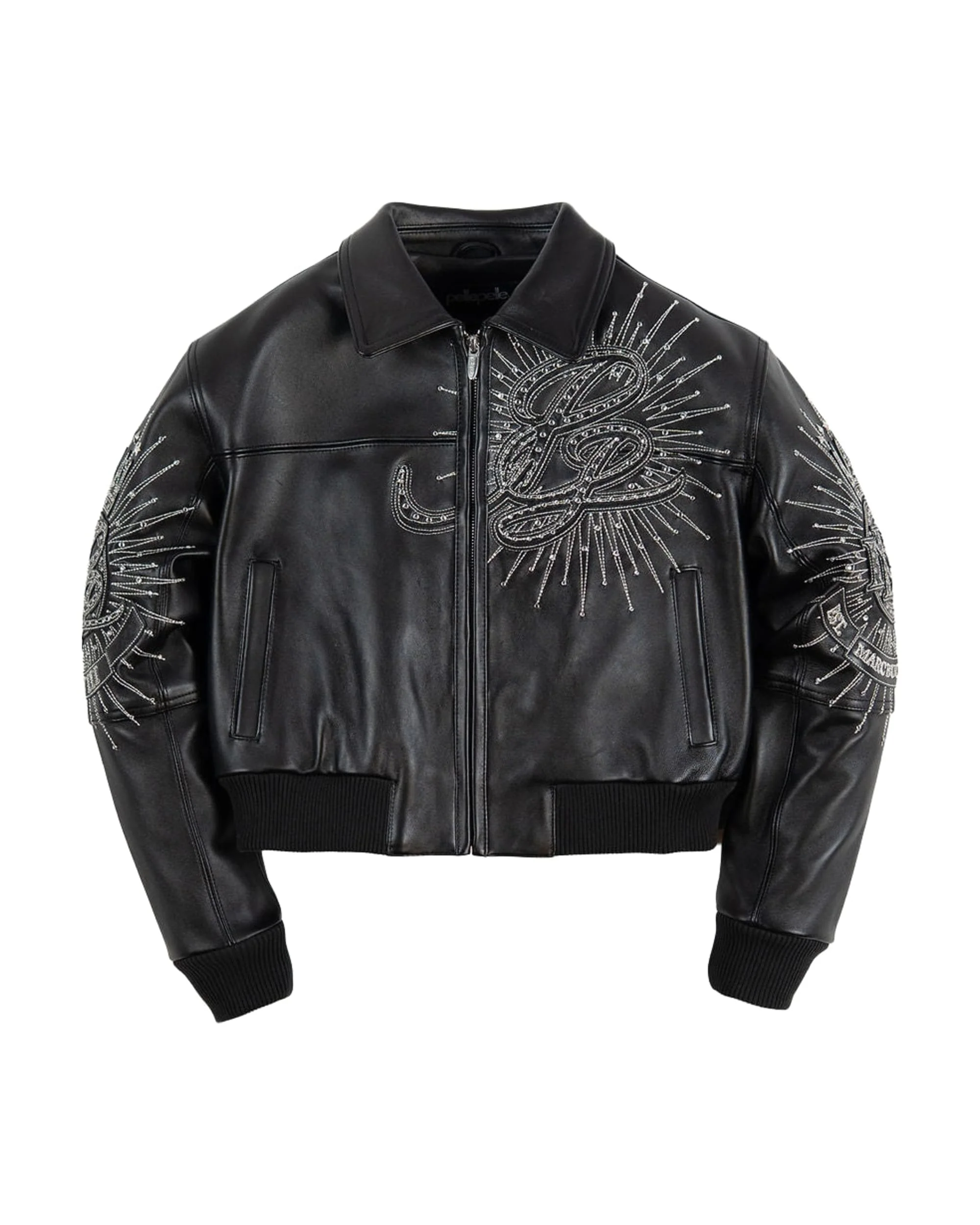 Pelle Pelle 48th Anniversary Women's Crop Jacket - Black