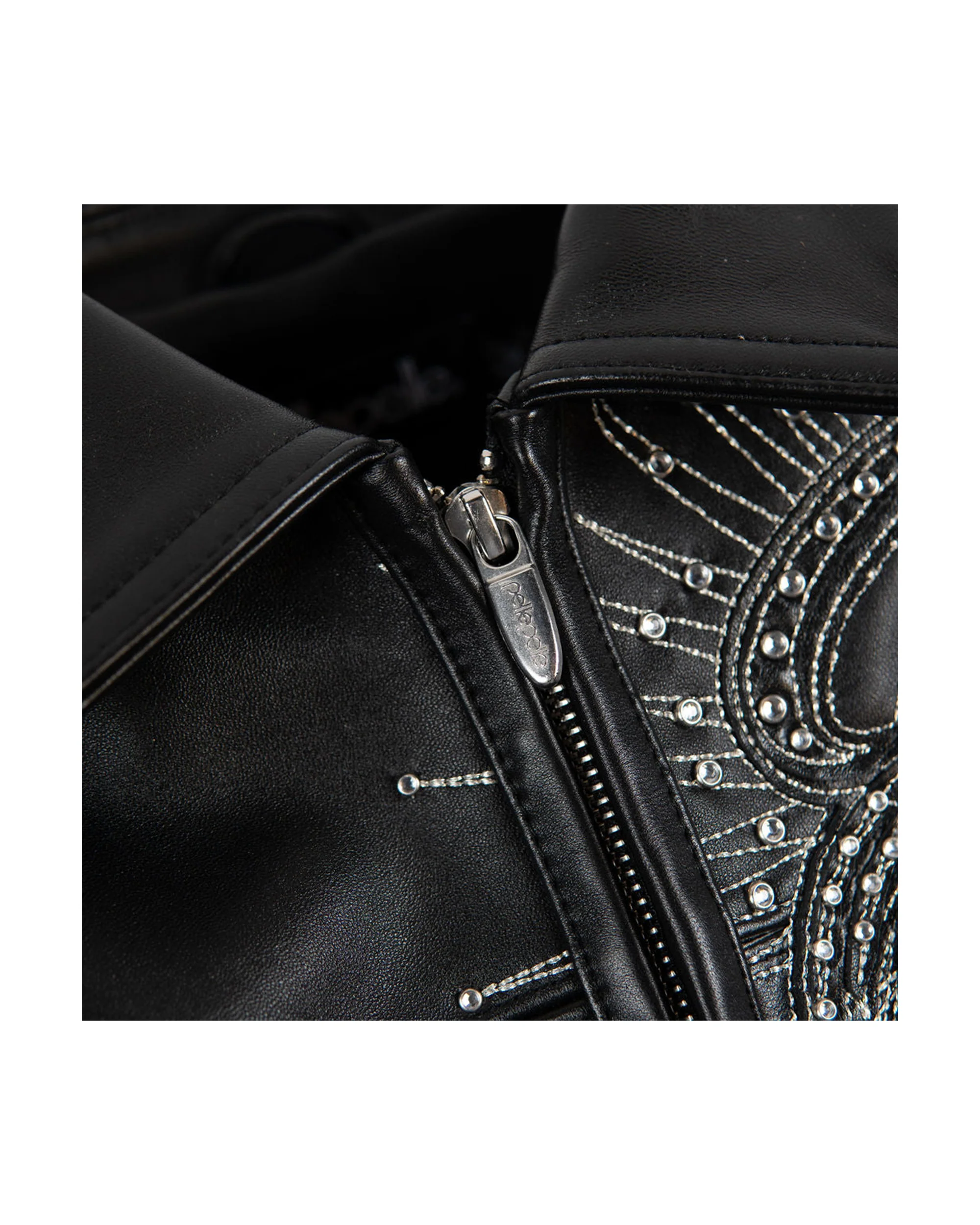 Pelle Pelle 48th Anniversary Women's Crop Jacket - Black - Image 4