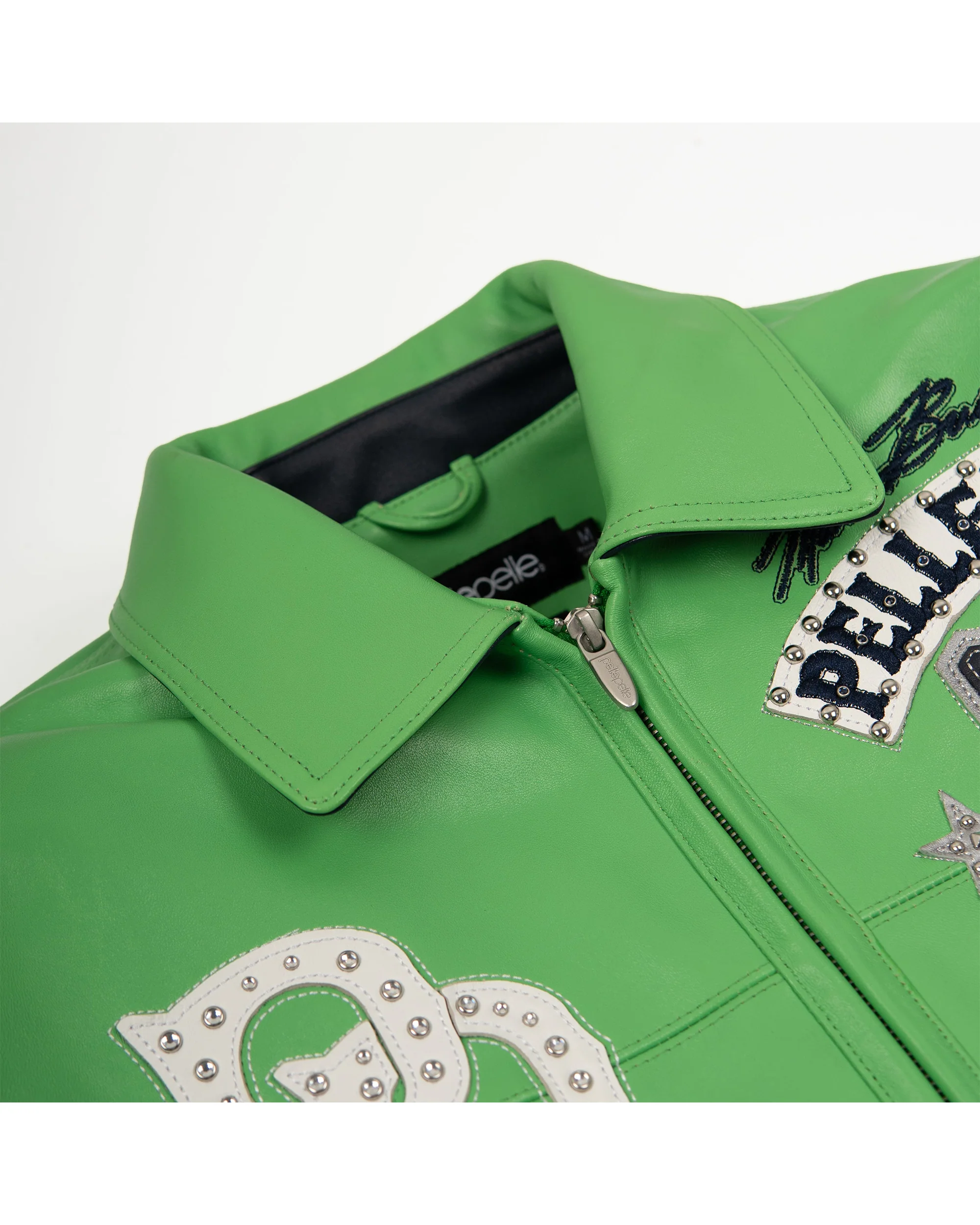 Pelle Pelle American Bruiser Plush Jacket - Green - Image 3