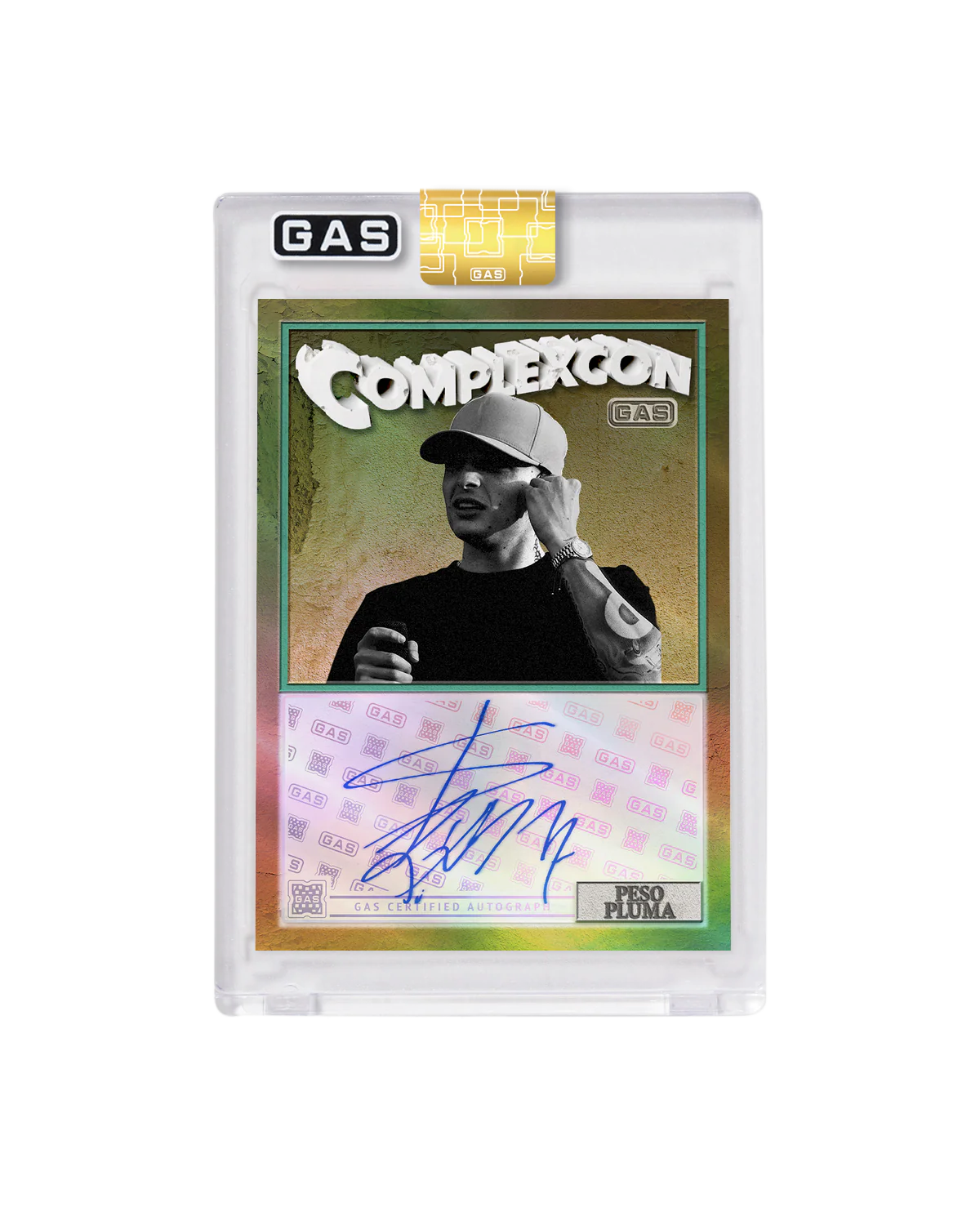 Peso Pluma ComplexCon x GAS Trading Card - Image 2