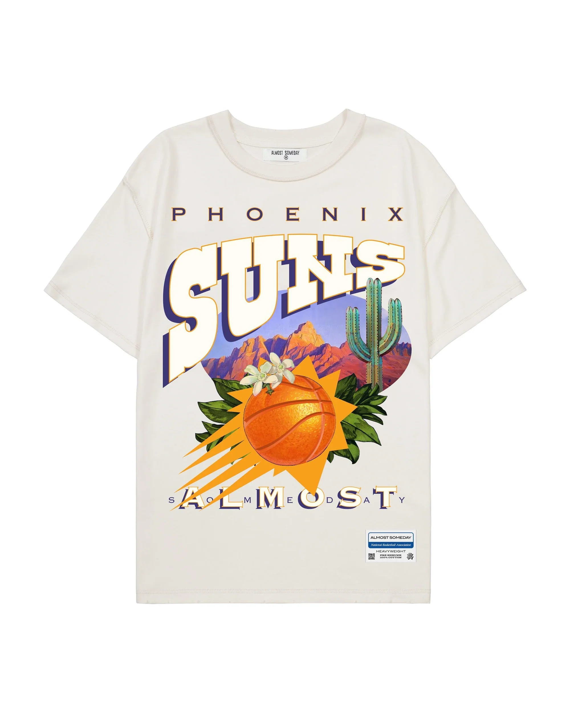 Phoenix Suns Tee (Cream)