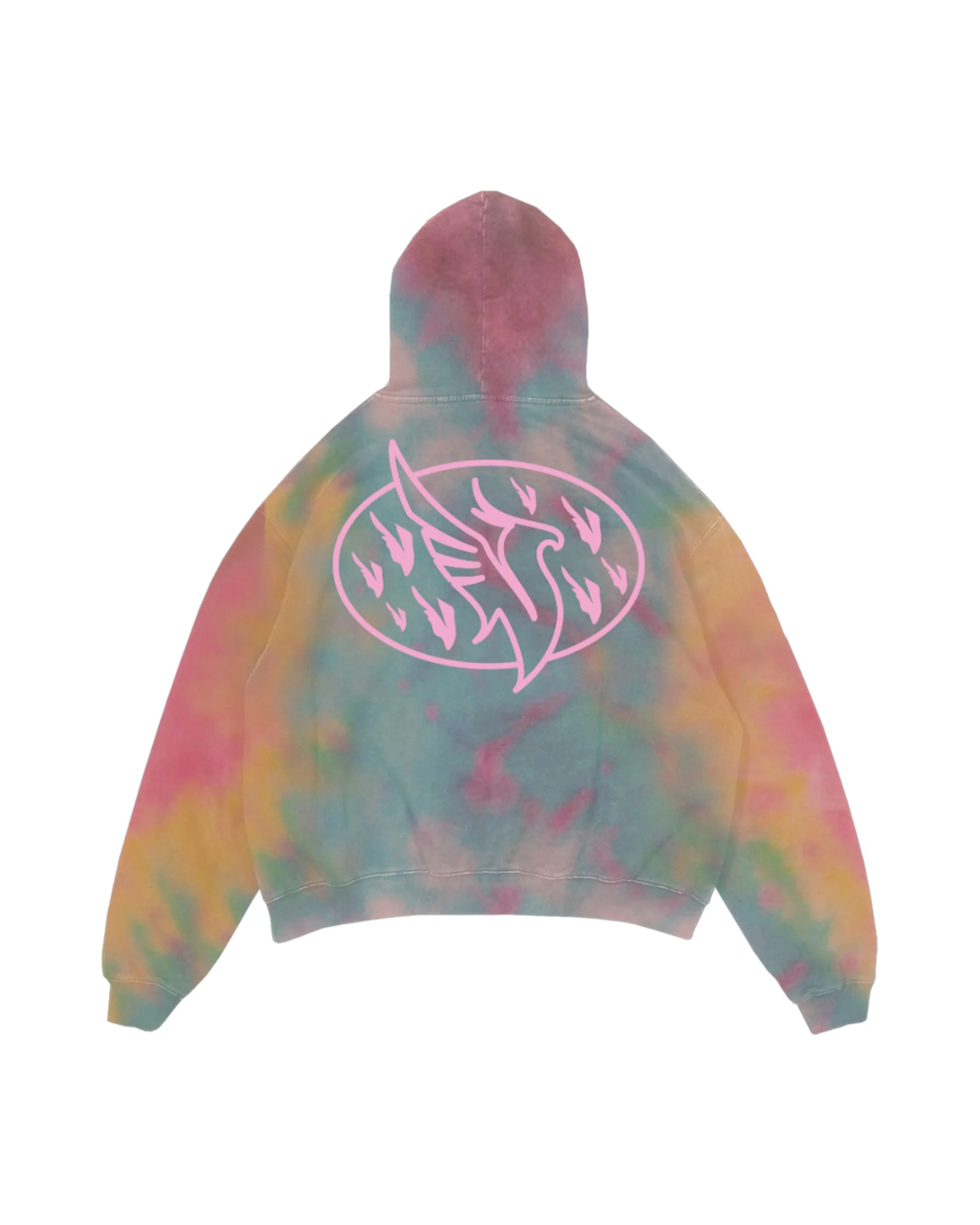 PHOENIX TIE DYE HOODIE - Image 2