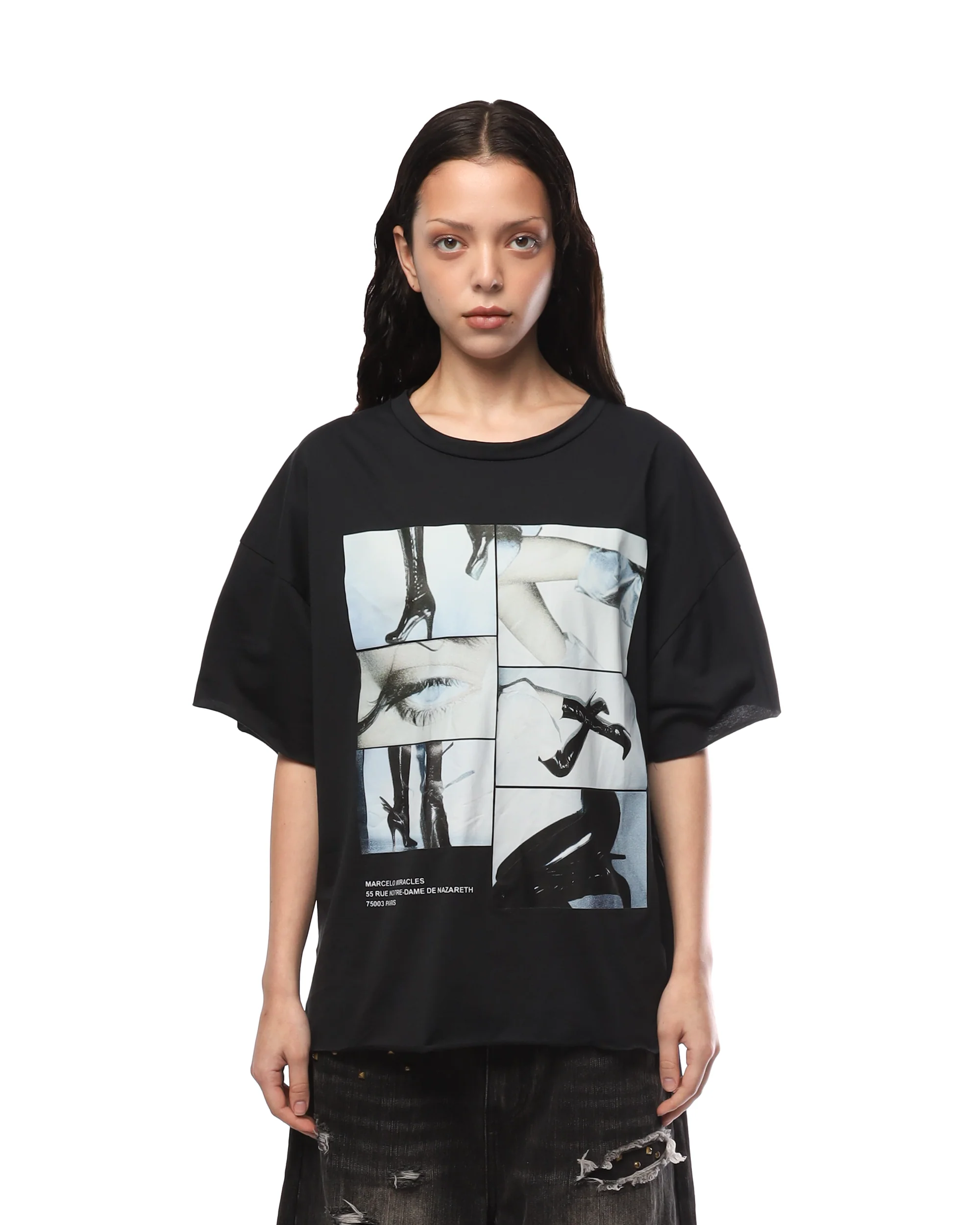 PHOTO T-SHIRT in GREY - Image 2