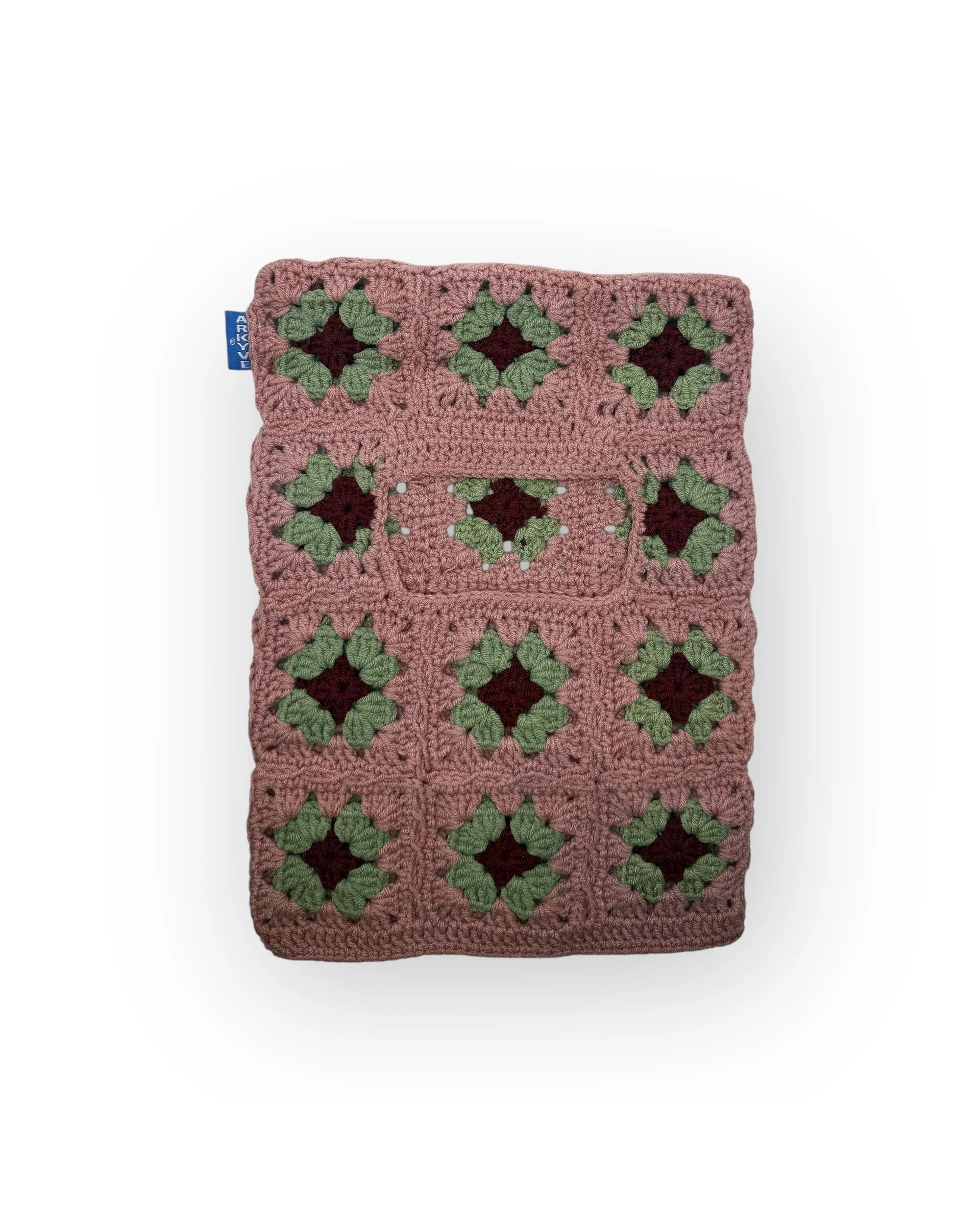 Pink Berry Crochet Ski Mask - Image 2