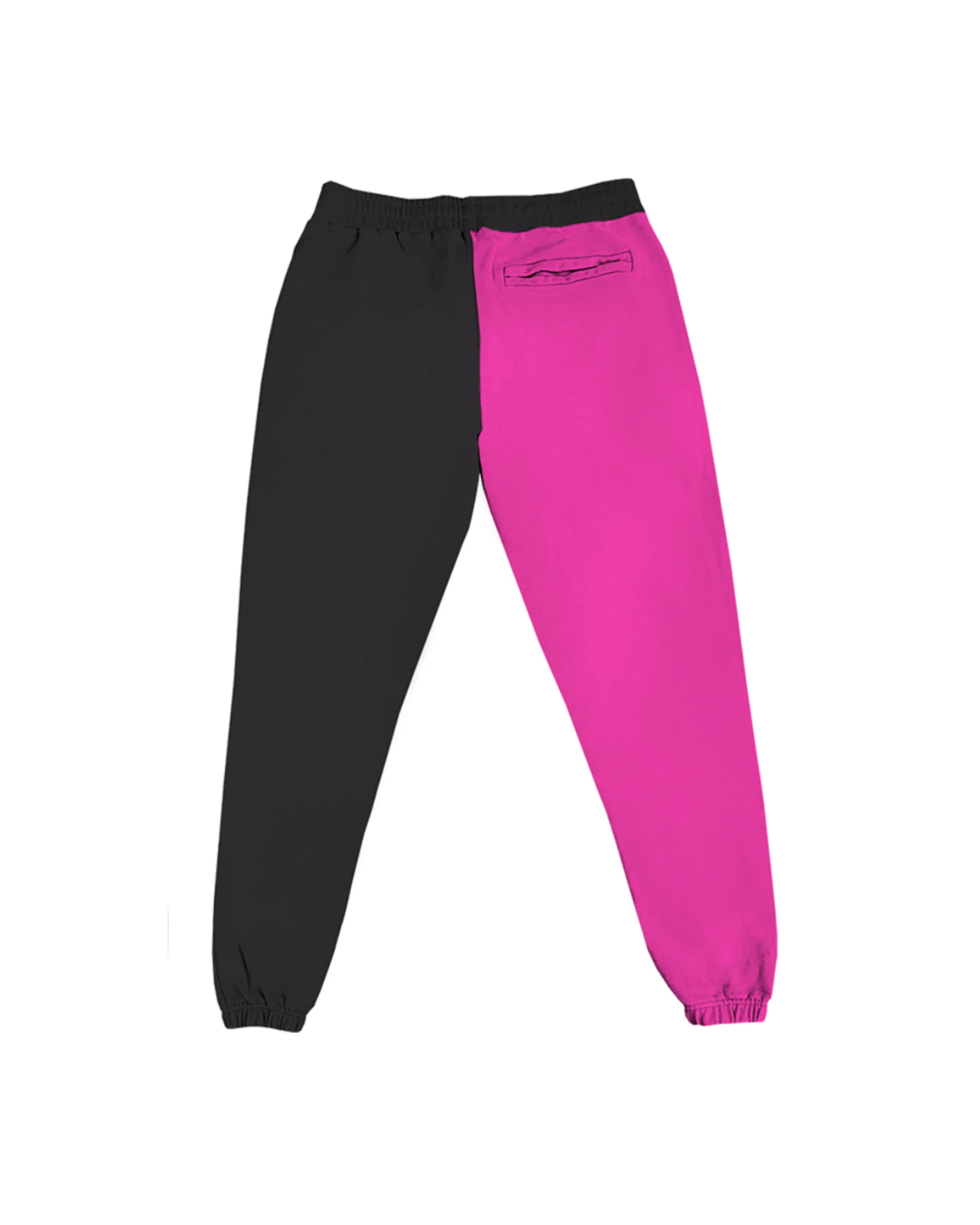 Pink + Black Split Joggers - Image 2