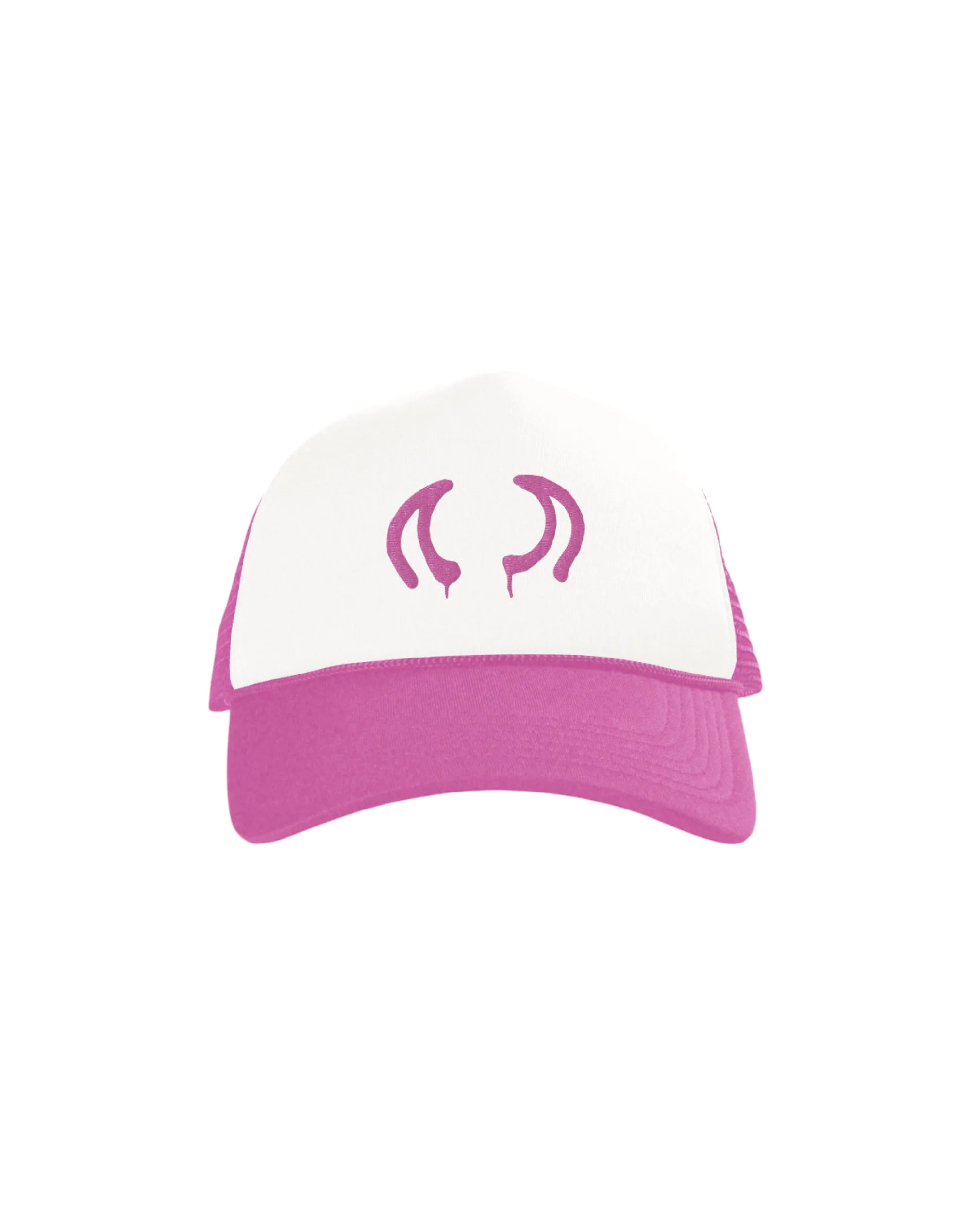 PINK HORNS TRUCKER