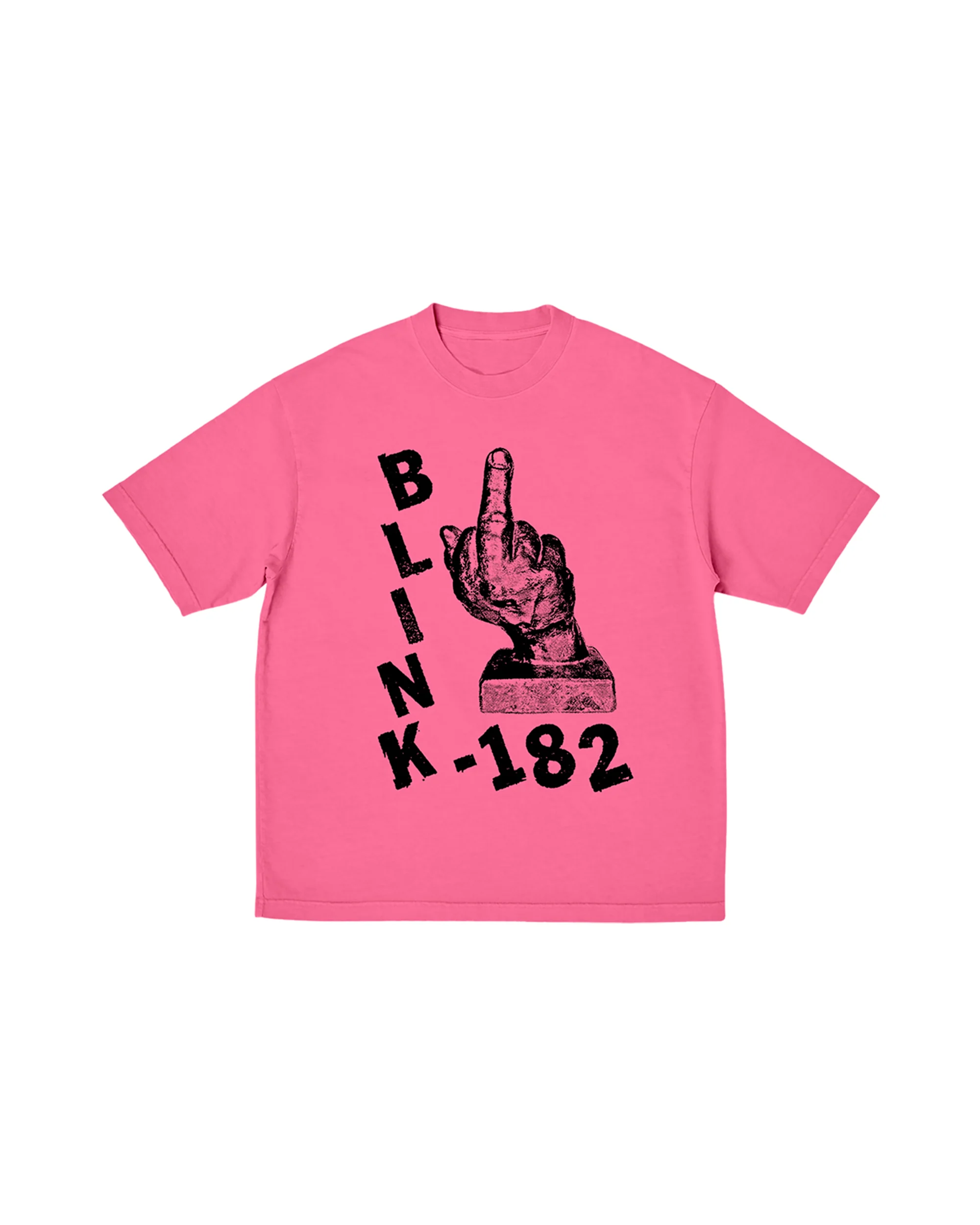 Pink Middle Finger T-Shirt