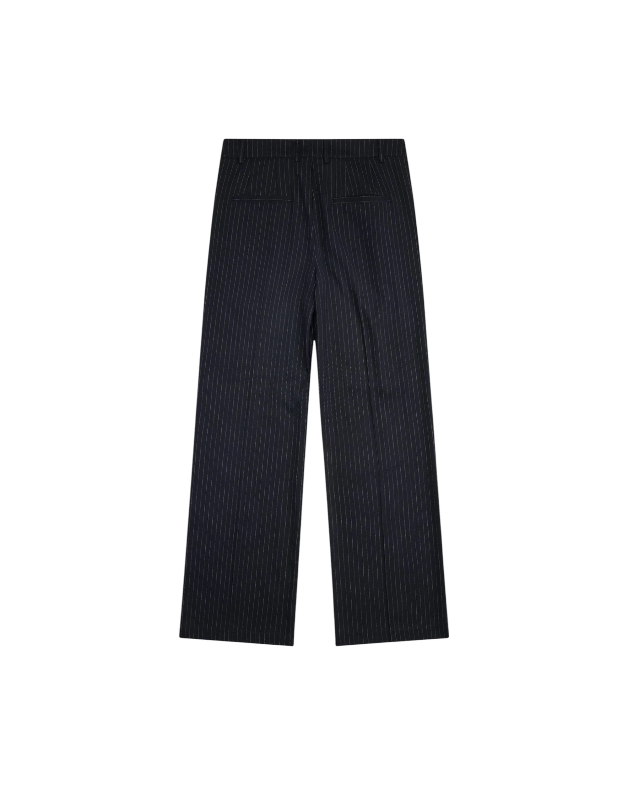 Pinstripe Pleated Trouser - Image 3