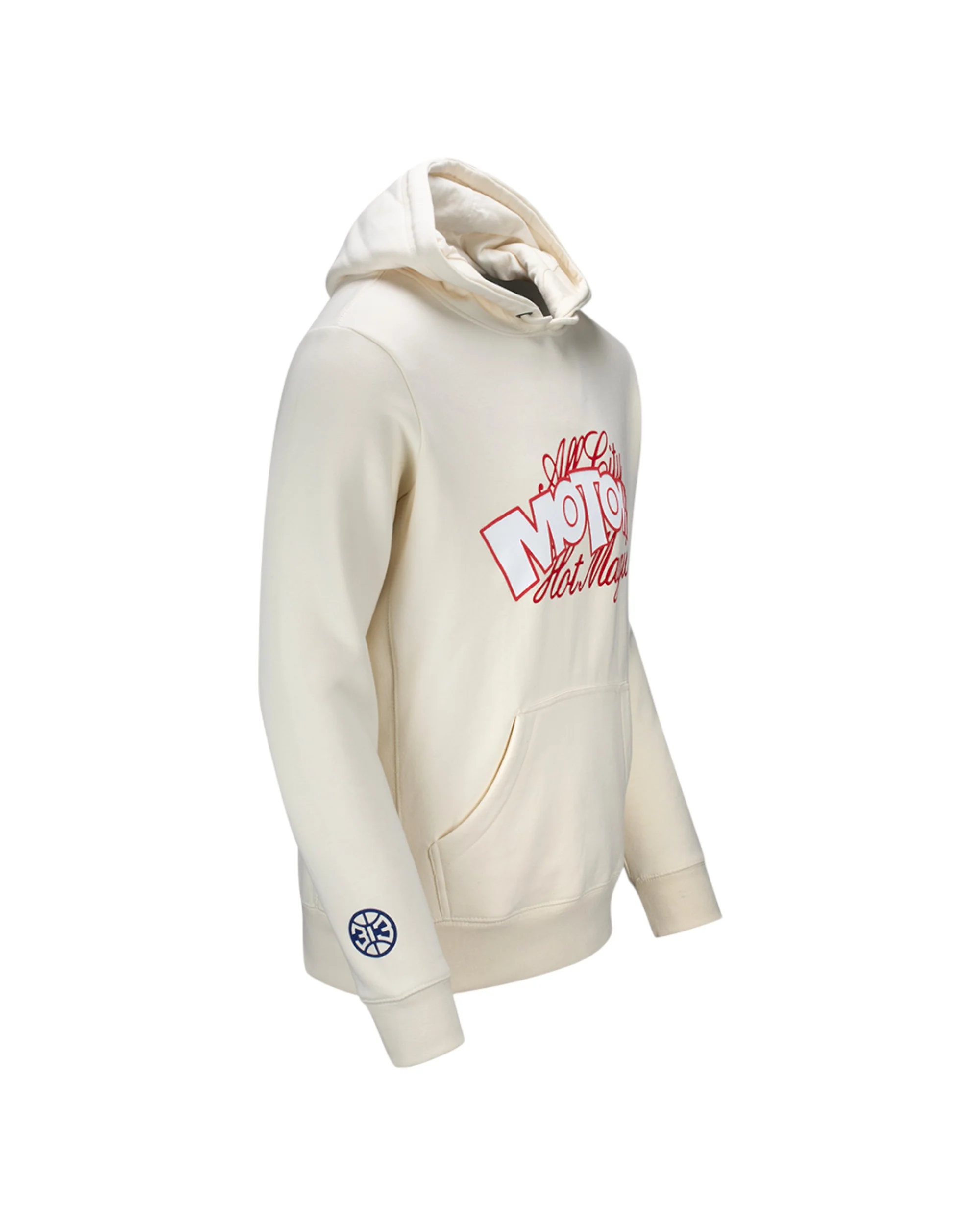 Pistons x Motown All City Hot Magic Cream Hoodie - Image 2