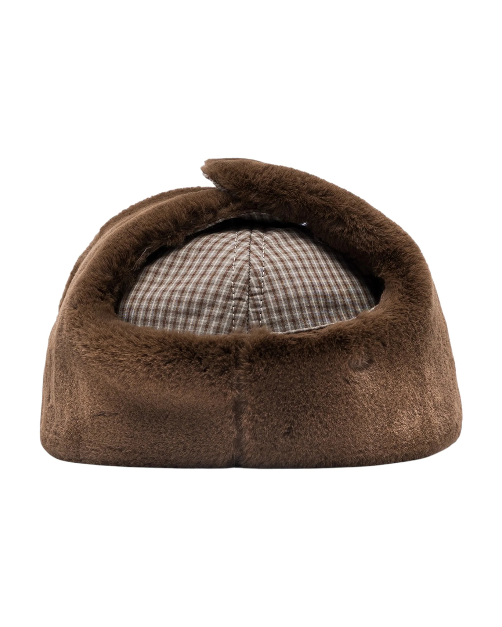 Plaid Pilot Short Brim Cap - Image 6