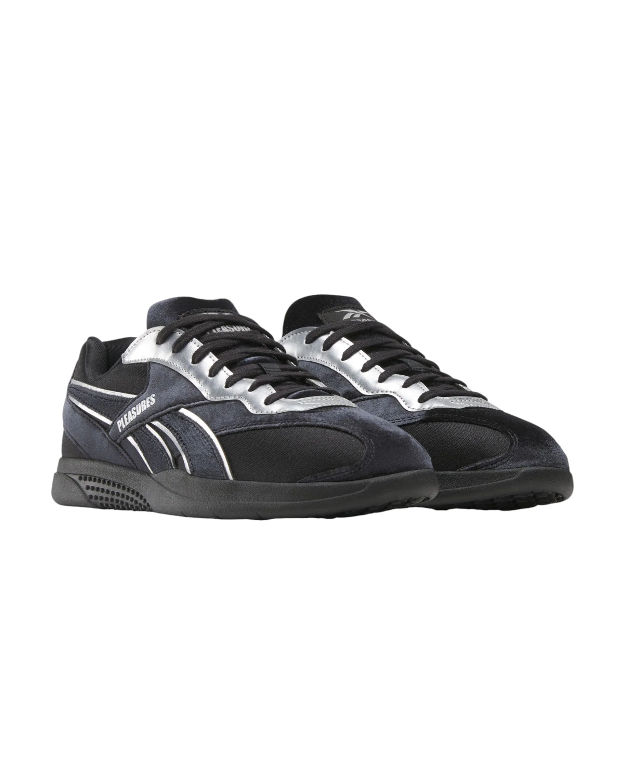 PLEASURES X REEBOK HAMMER STREET (TENNIS) - BLACK/SILVER - Image 6