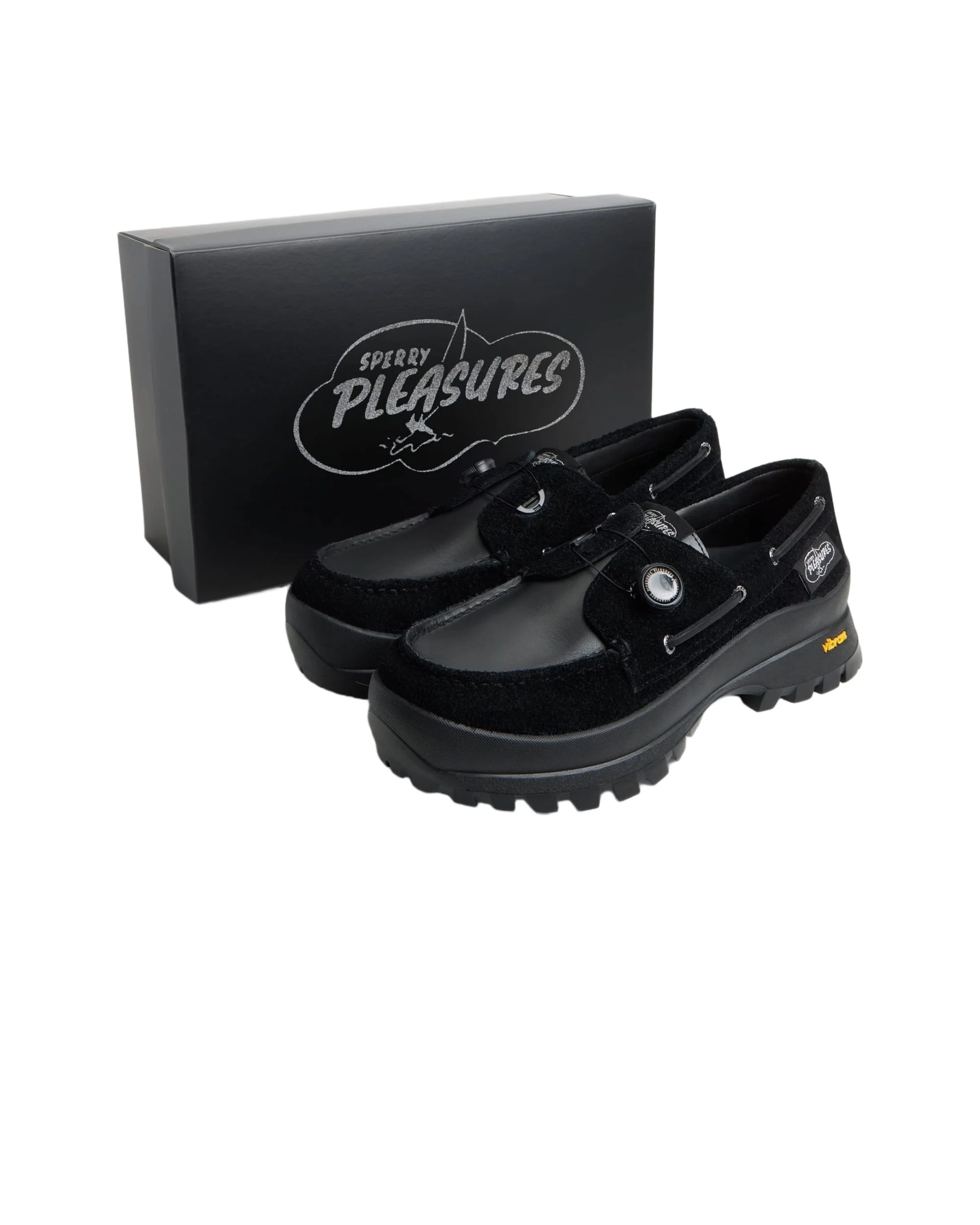 PLEASURES x SPERRY  3-Eye Vibram Turn-Lock Lug Boat - Image 3