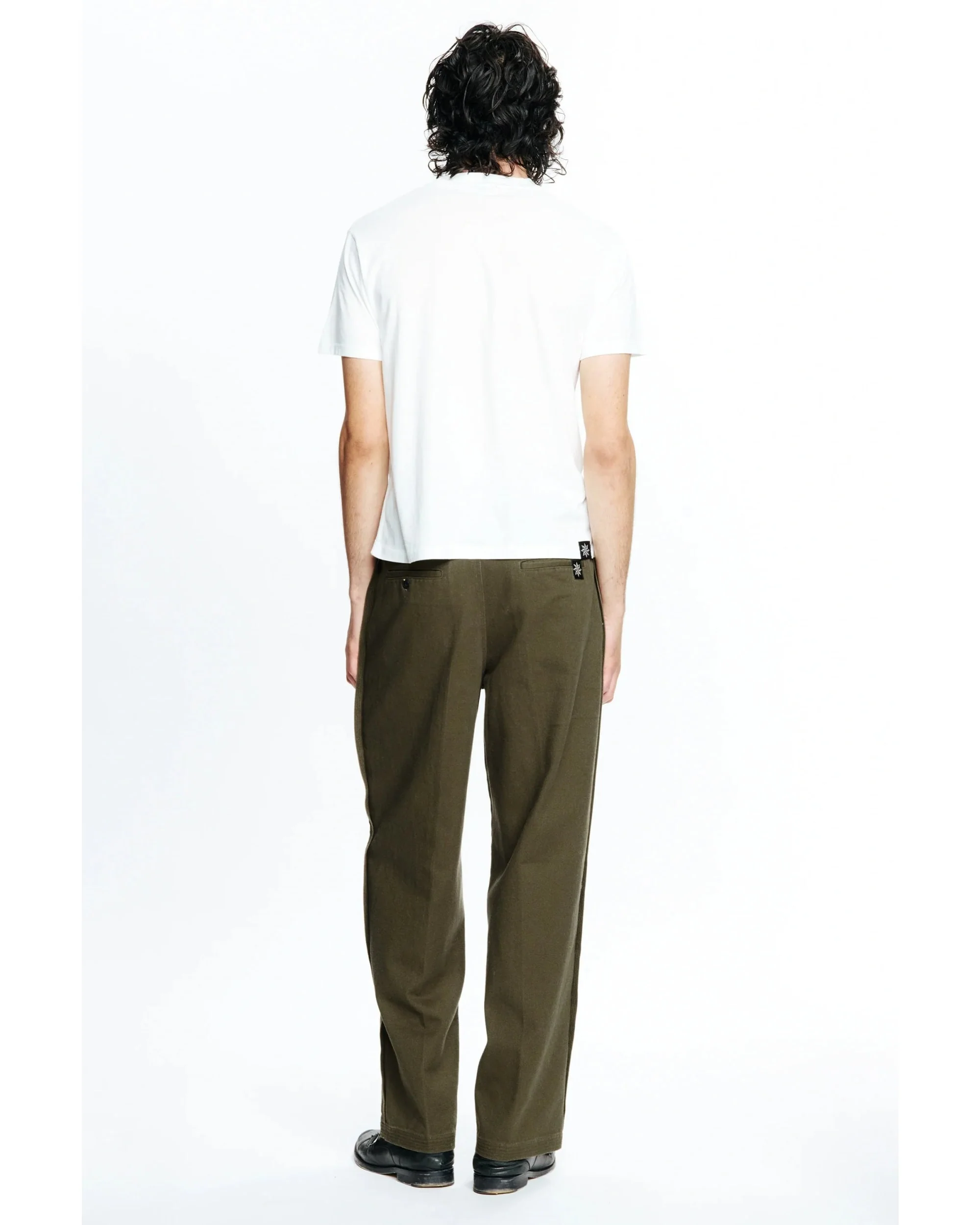 PLEATED WORK PANT - FATIGUE - Image 4