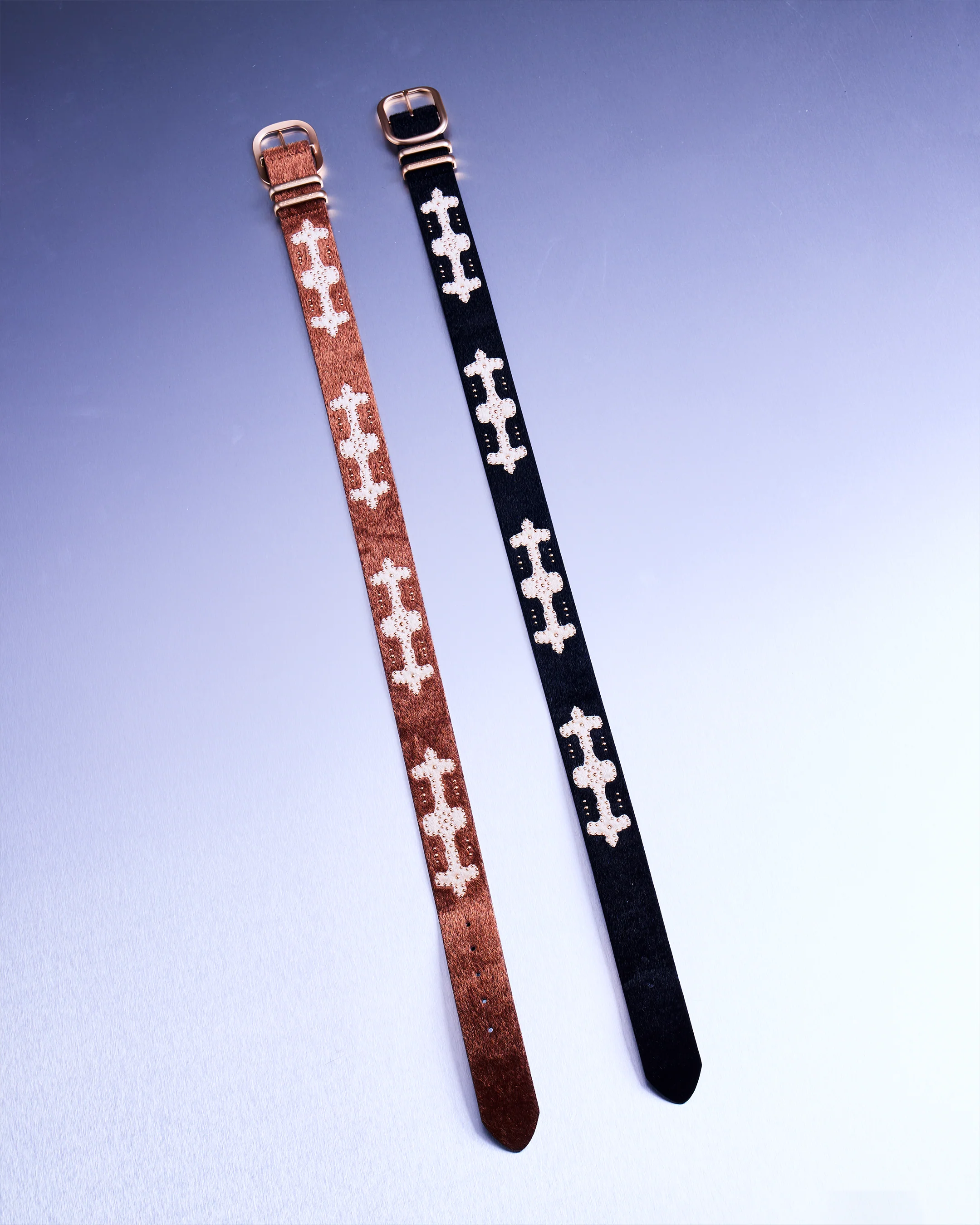 Ponyhair Studded Belt - Image 12