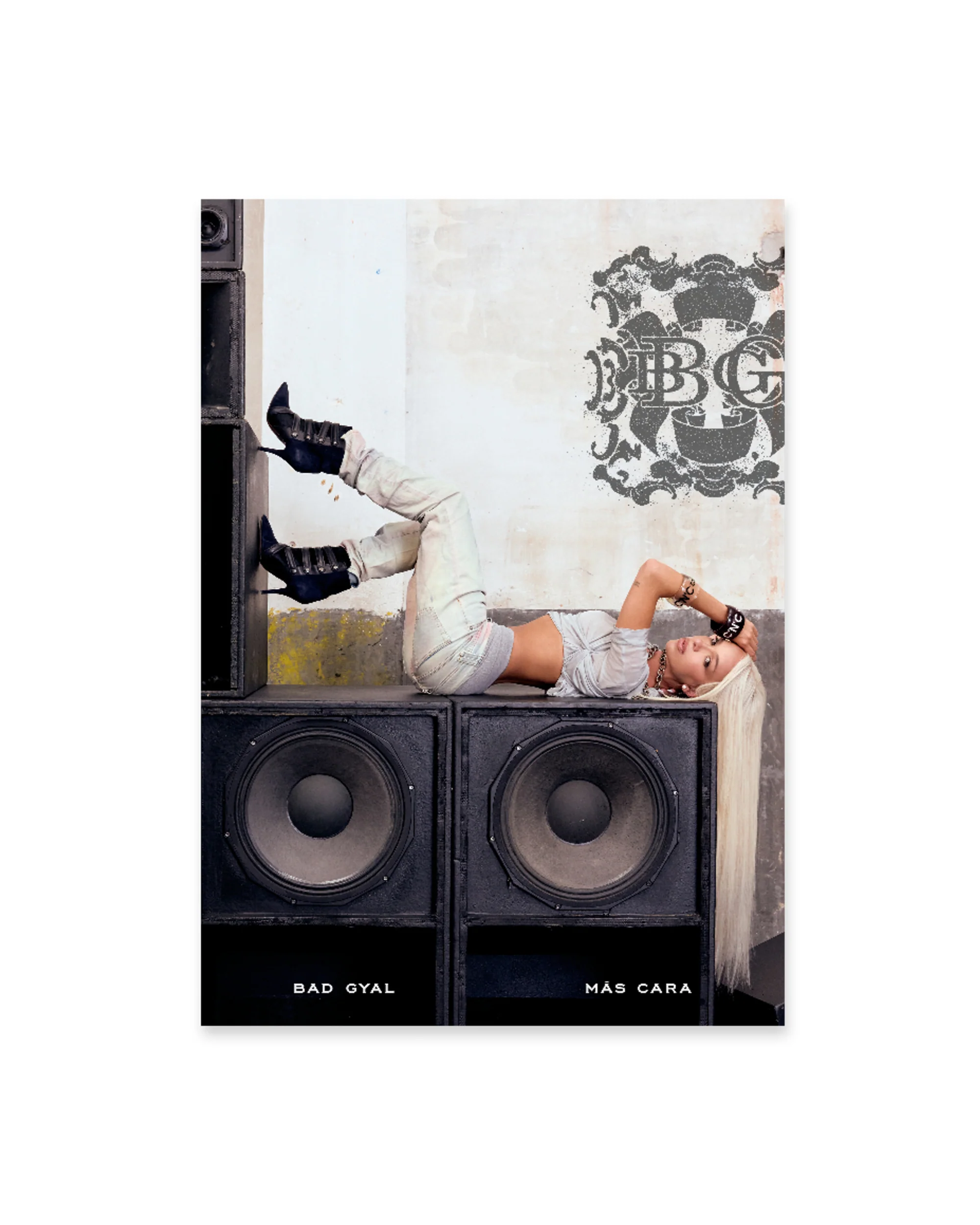 Póster Bad Gyal "Más Cara"