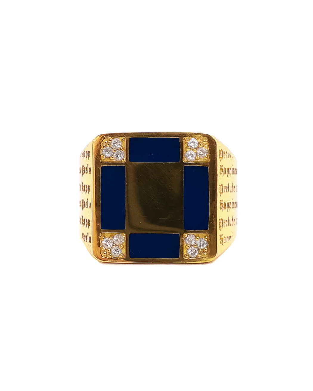 Prelude Signet (14K/Navy/Topaz) - Image 7